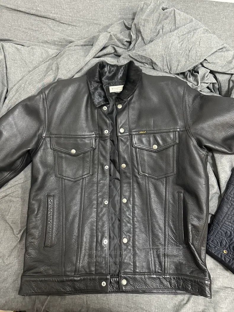 Neighborhood Neighborhood Leather Jacket Size US L / EU 52-54 / 3 - 1 Thumbnail
