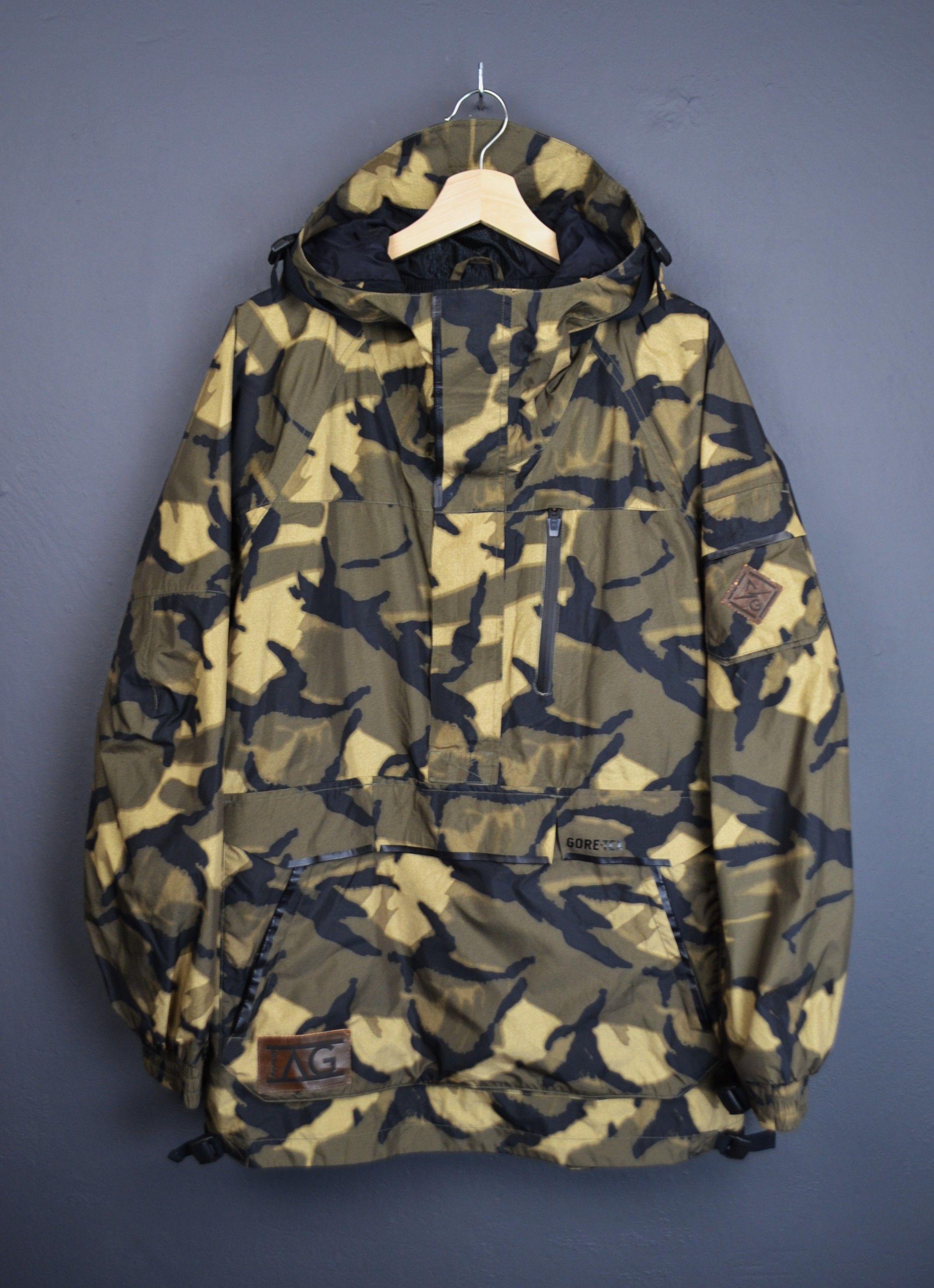Analog Analog Vintage Camouflage Jacket S Gore-tex Skidway Anorak Size US S / EU 44-46 / 1 - 1 Thumbnail