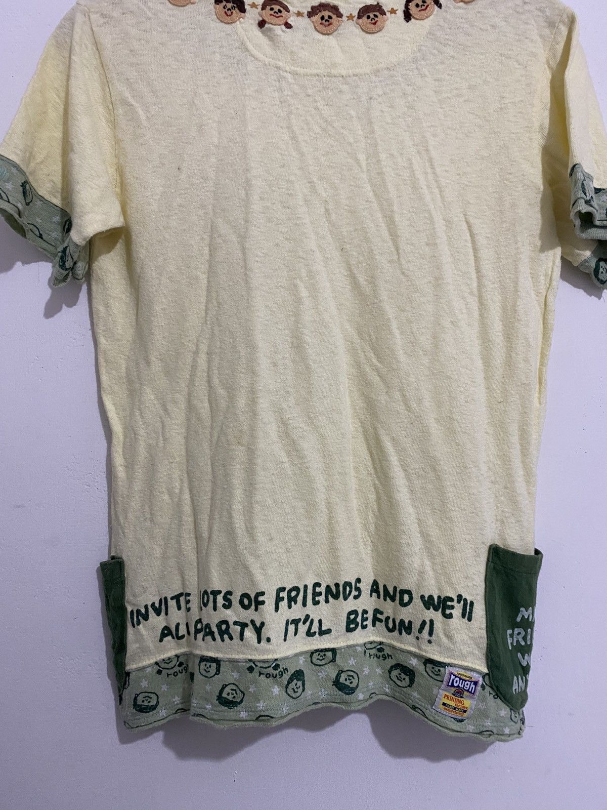 If Six Was Nine 💸BINDINGOFFER💸Rough japan shirt friend patch AA0104 Size US S / EU 44-46 / 1 - 4 Thumbnail