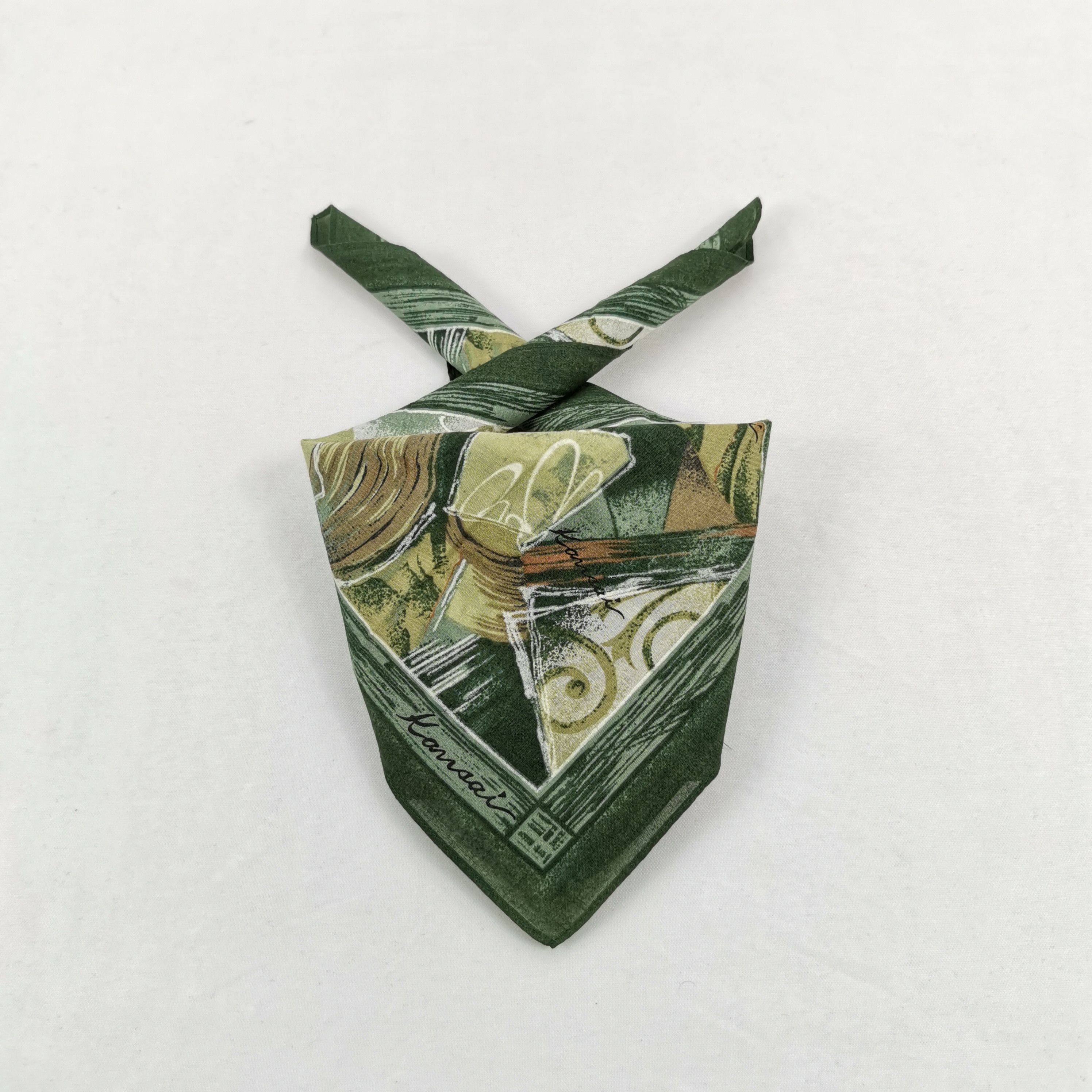 Kansai Yamamoto Vintage Kansai Handkerchief Neckerchief Bandana Size ONE SIZE - 1 Thumbnail