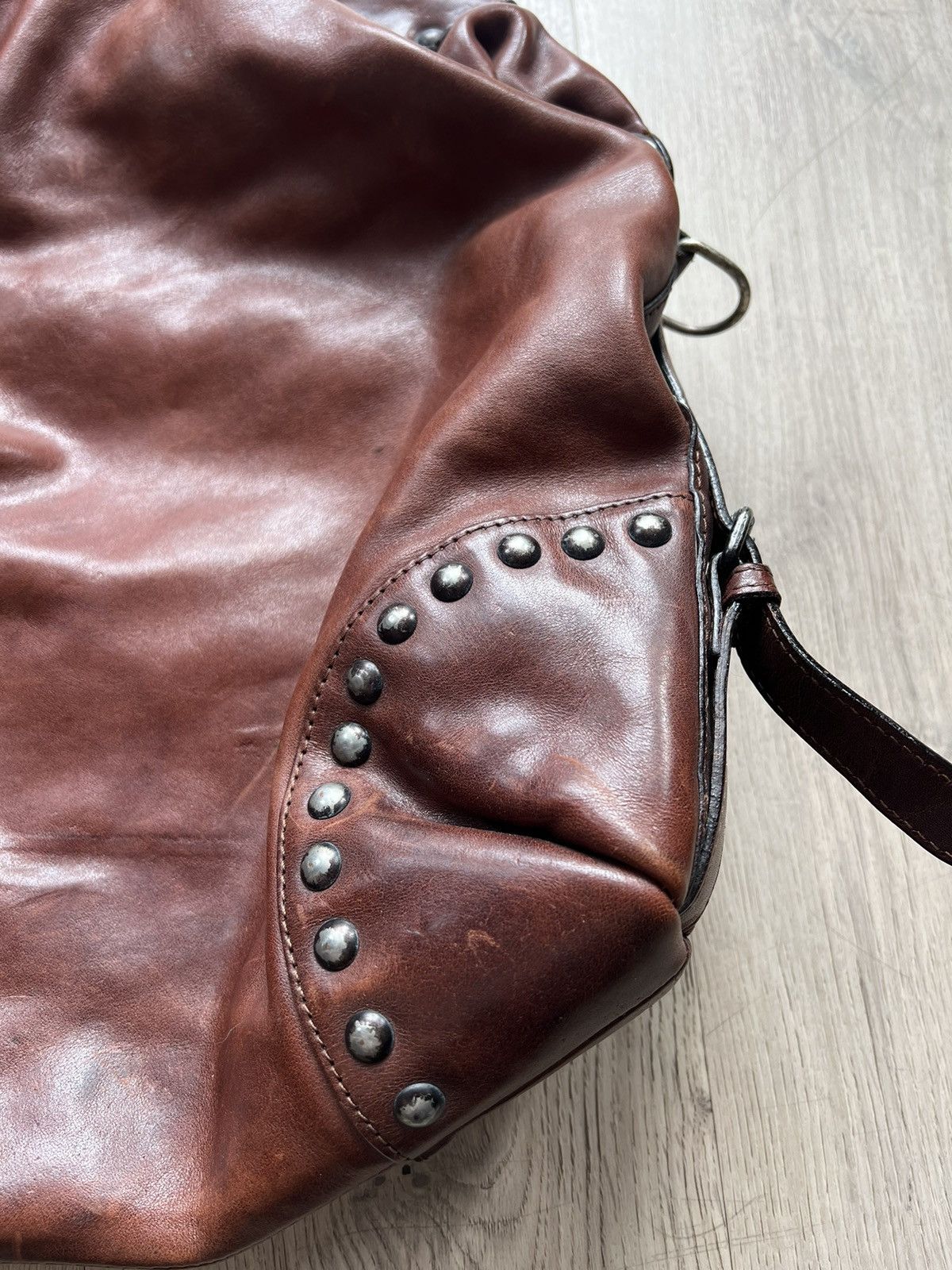 Hollywood trading company leather bag