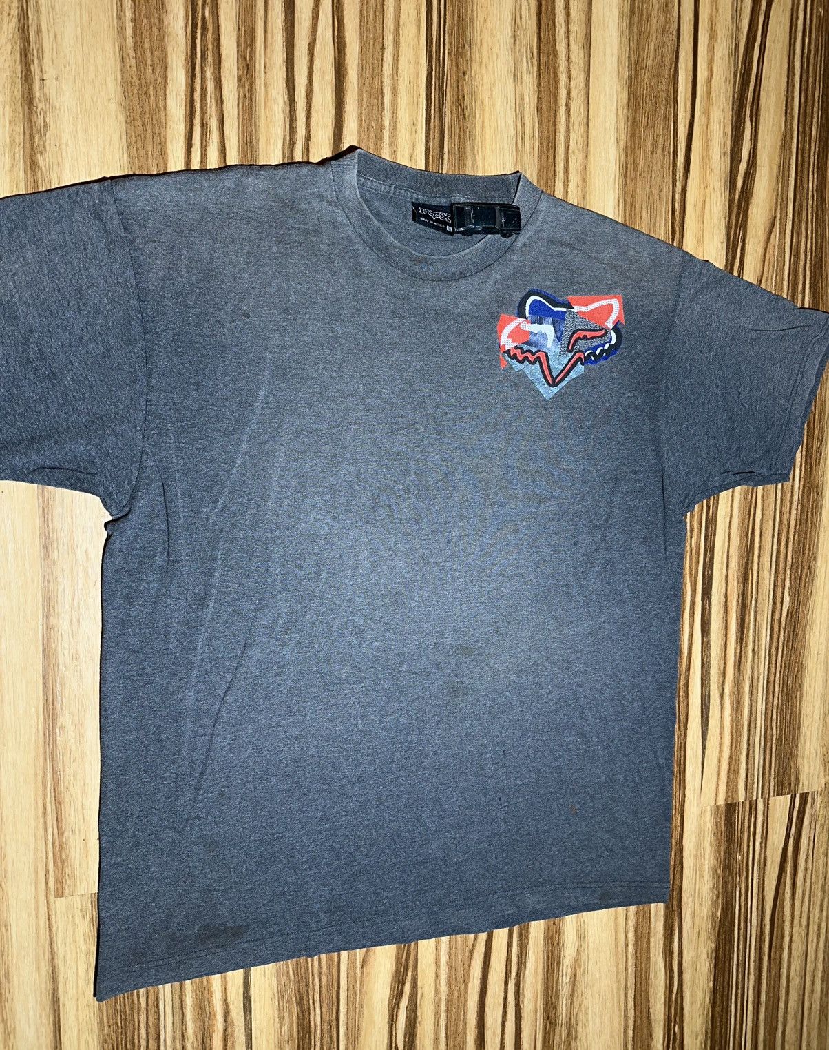Fox Racing Fox Racing Gray Tshirt Breakout Fox Design Size US XXL / EU 58 / 5 - 3 Thumbnail