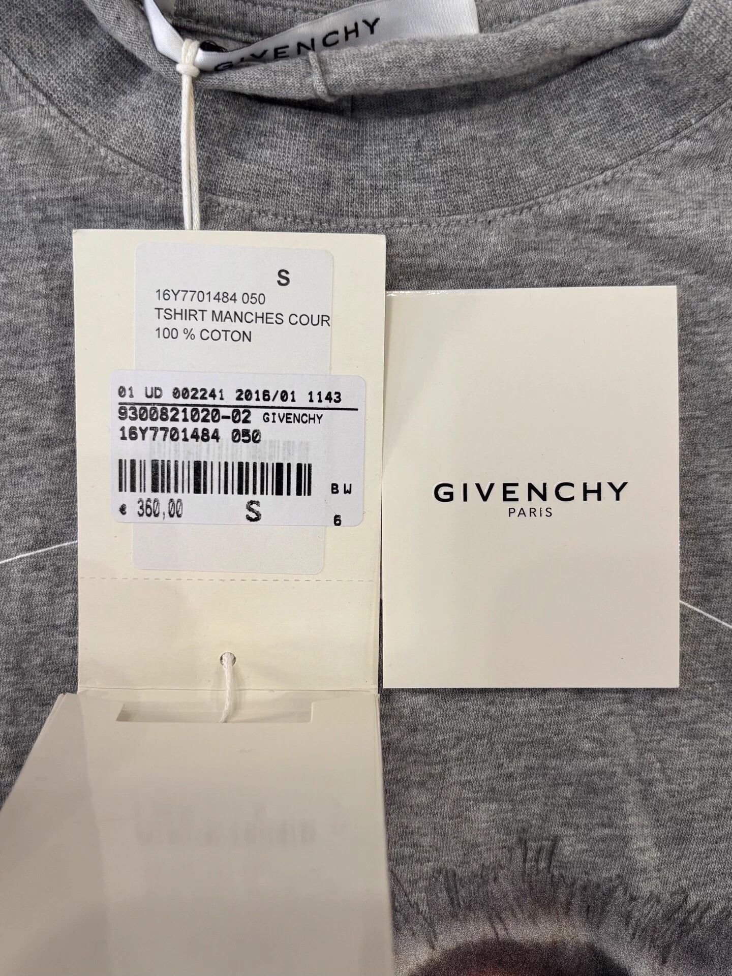 Givenchy Givenchy Li Yuchun roaring gorilla gray LS sweatshirt S Size US S / EU 44-46 / 1 - 8 Thumbnail