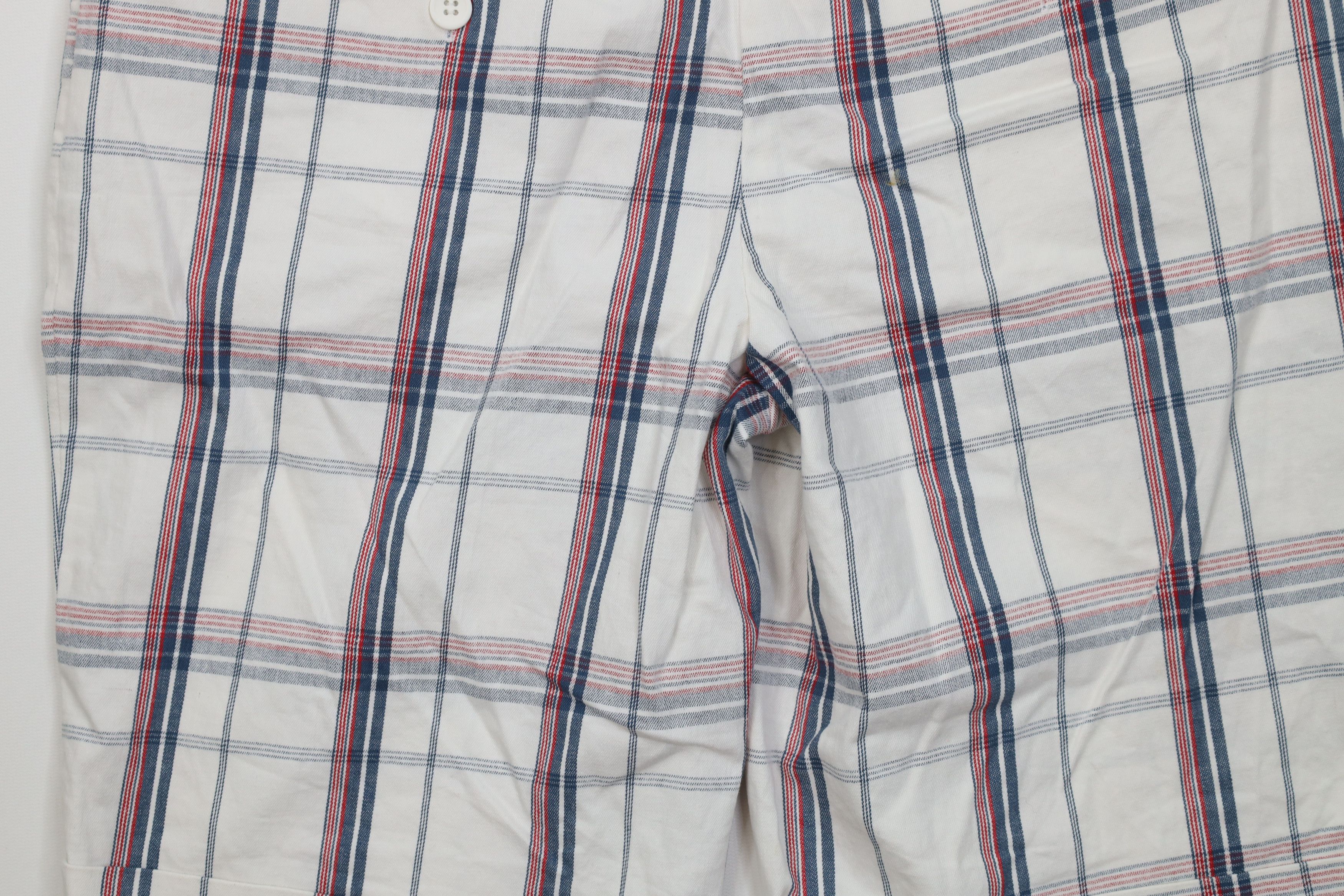 Forever 21 Vintage 90s Y2K Forever 21 Cuffed Bermuda Shorts Plaid Size 32" / US 10 / IT 46 - 11 Thumbnail