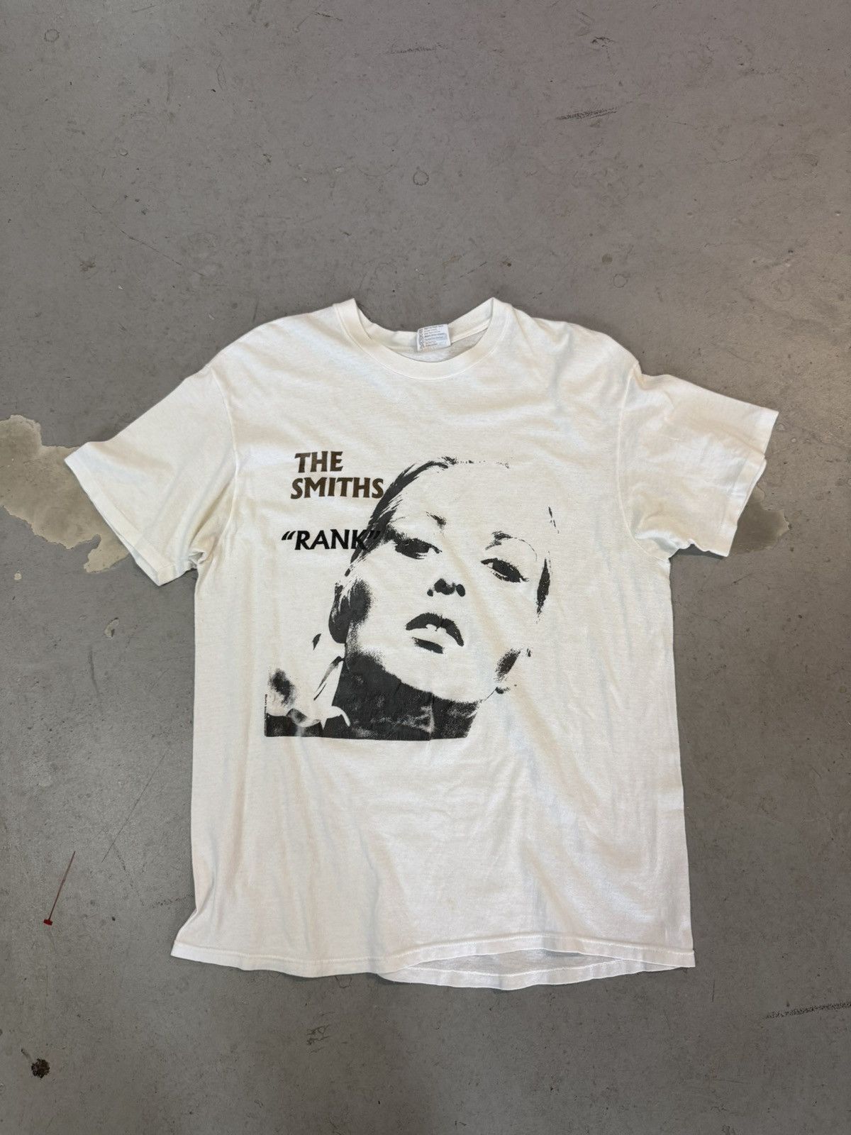 Vintage Vintage 80s The Smiths “Rank” Morrissey Rare Band T-Shirt Size US XL / EU 56 / 4 - 1 Thumbnail