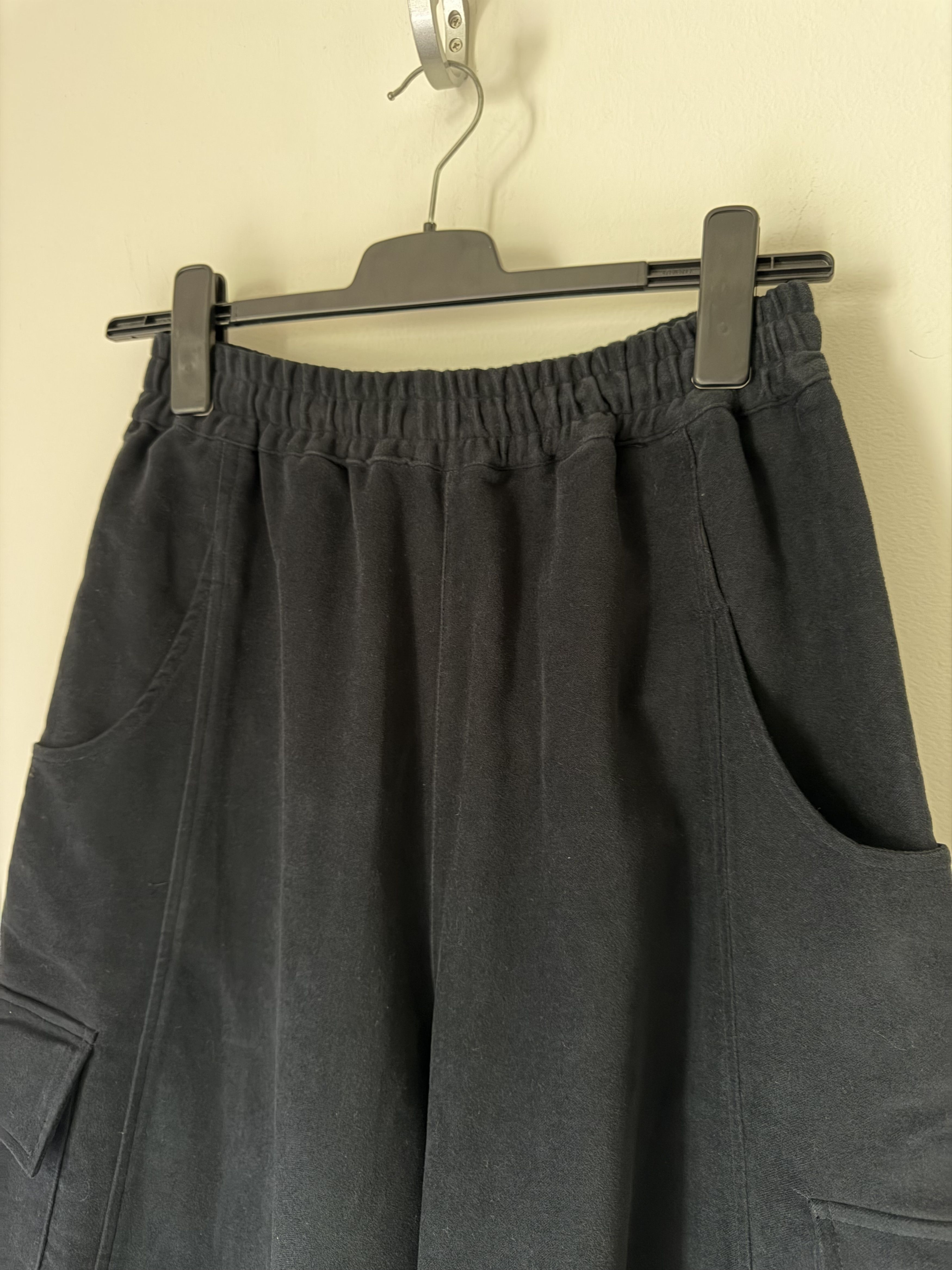 Nicholas Daley Nicholas Daley Brushed Moleskin Wide Leg Cargo Pants Navy Size US 32 / EU 48 - 3 Thumbnail
