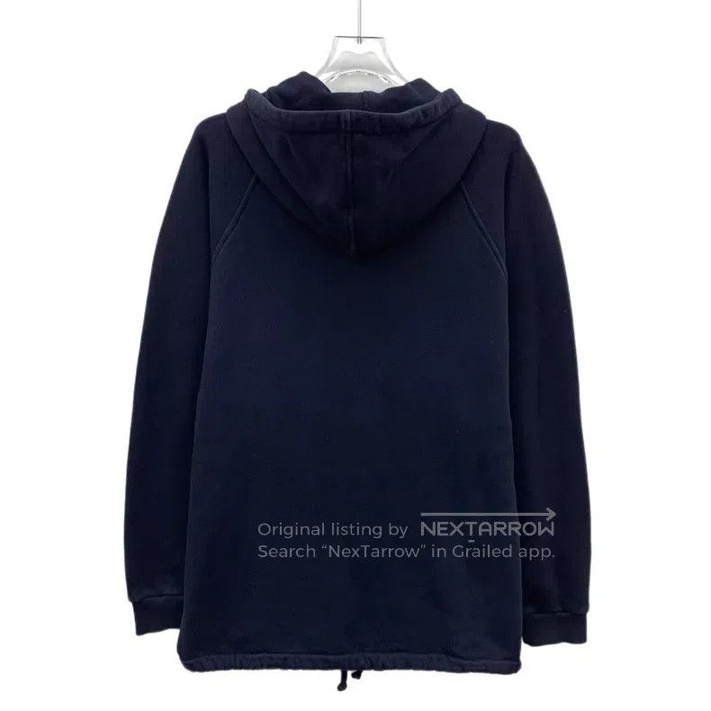 Gucci Gucci Dark blue striped webbing design cotton hooded semi- Size XS / US 0-2 / IT 36-38 - 2 Thumbnail