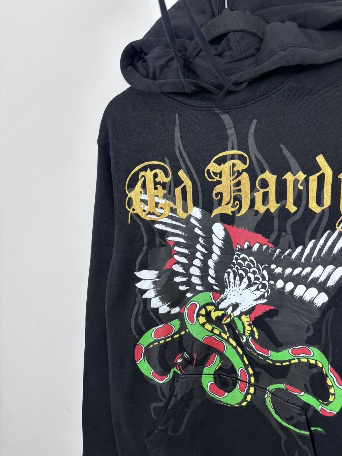Ed Hardy Ed Hardy Christian Audigier NWT Eagle Snake Logo Hype Hoodie Size US S / EU 44-46 / 1 - 6 Thumbnail