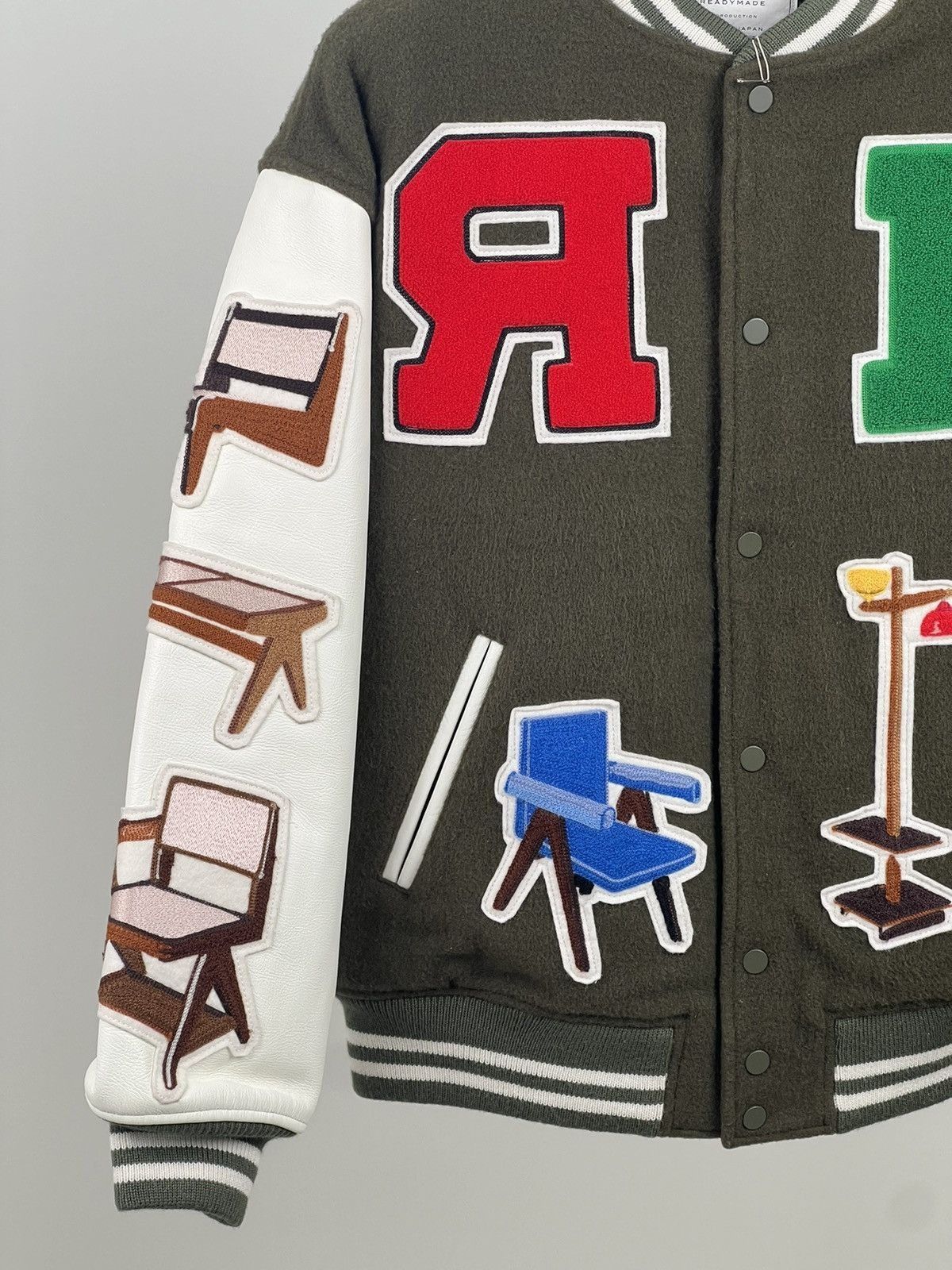 Chair varsity jacket M