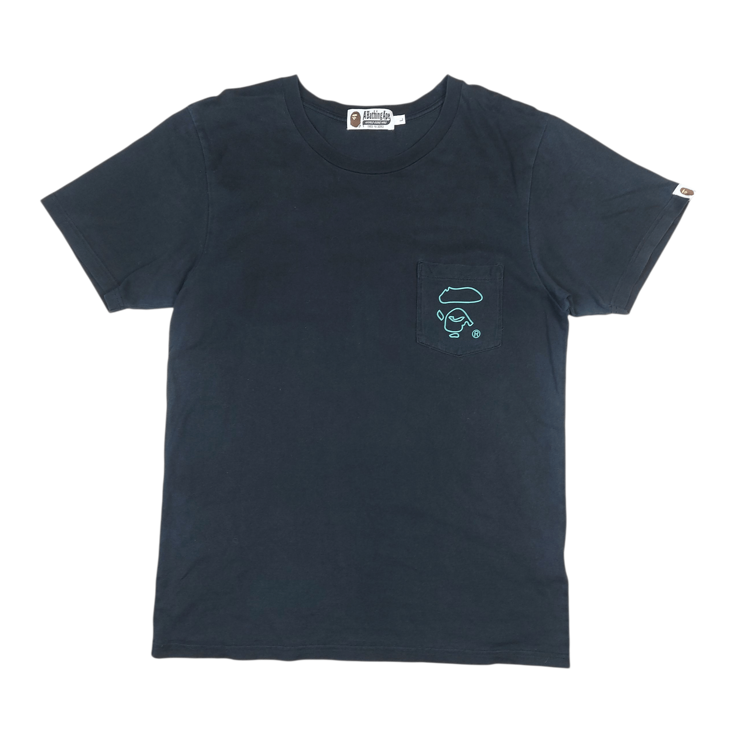 Bape Vintage Y2K Bape A Bathing Ape Pocket Double-Sided TEE Size US L / EU 52-54 / 3 - 2 Thumbnail
