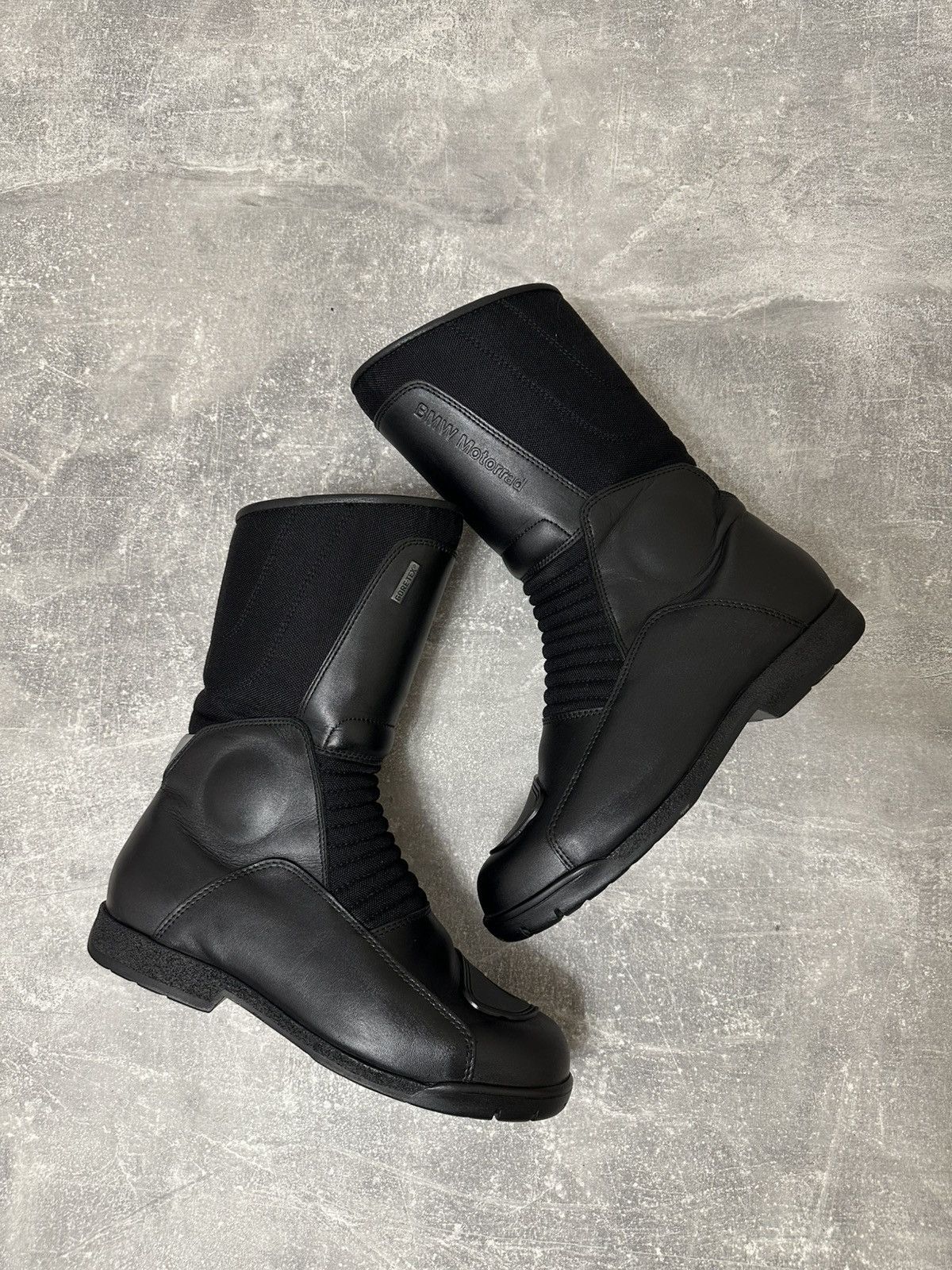 BMW Black Leather BMW Gore-Tex Moto Boots Size US 7.5 / EU 40-41 - 1 Thumbnail