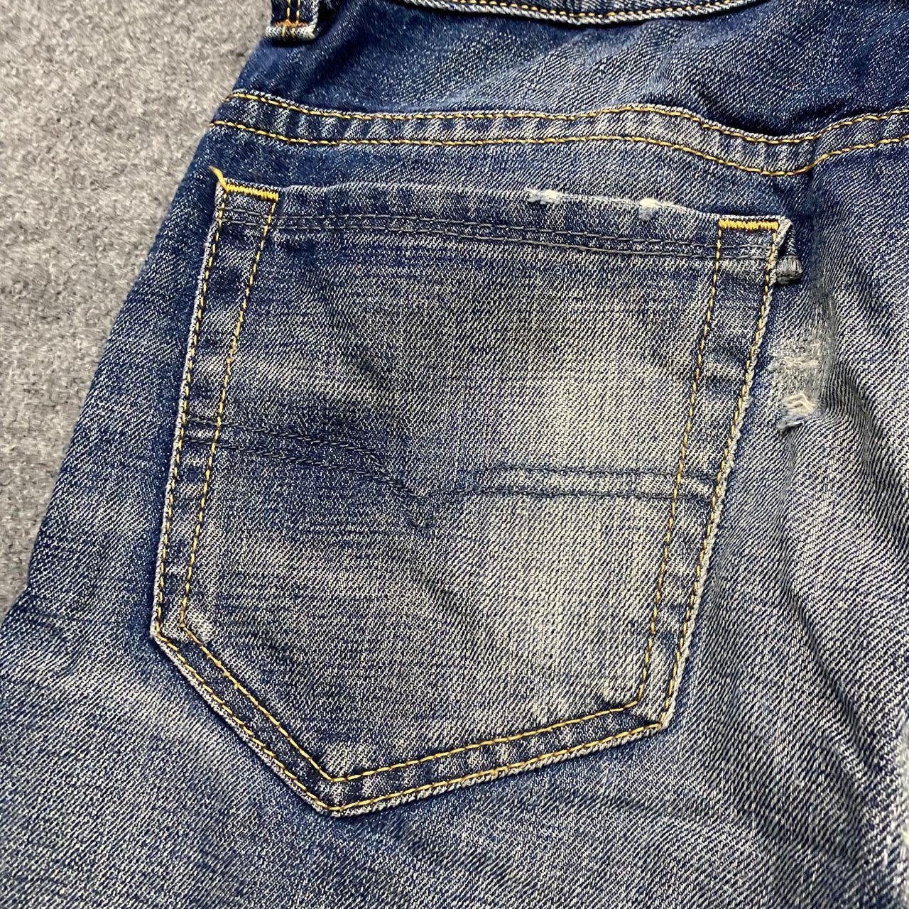 Diesel Vintage 90s Diesel Industry Distressed Denim Size US 34 / EU 50 - 23 Thumbnail