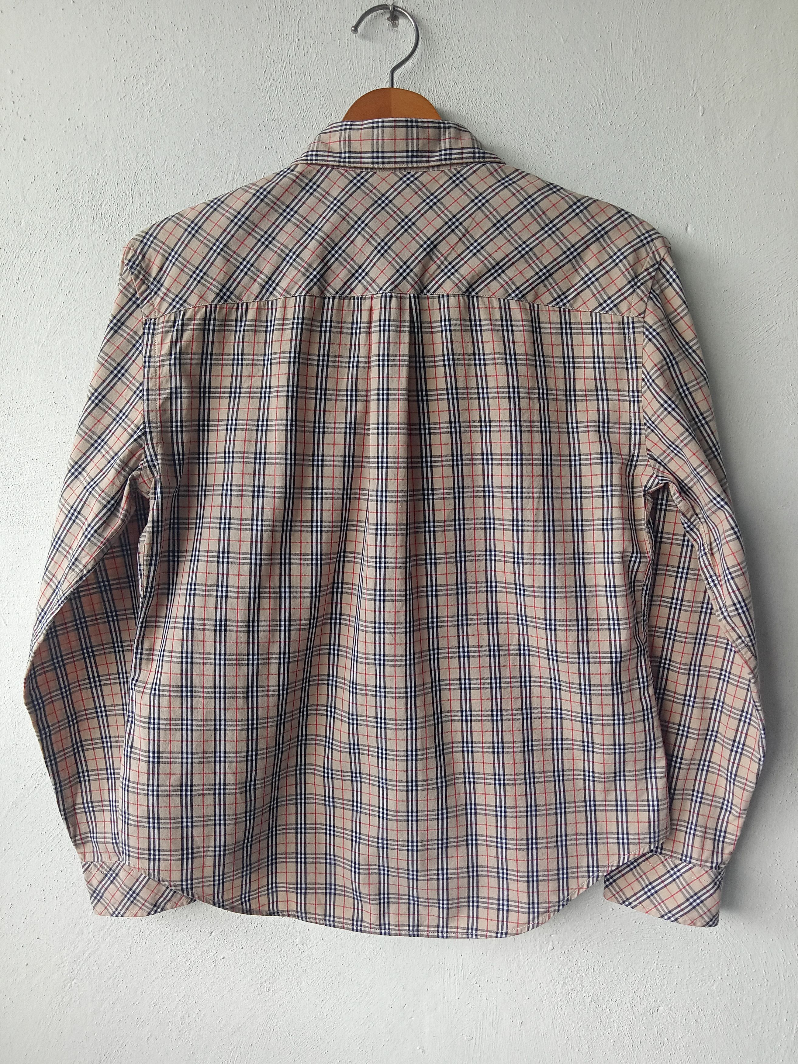 Burberry Vintage Nova Check Button Ups Shirt Size M / US 6-8 / IT 42-44 - 2 Thumbnail