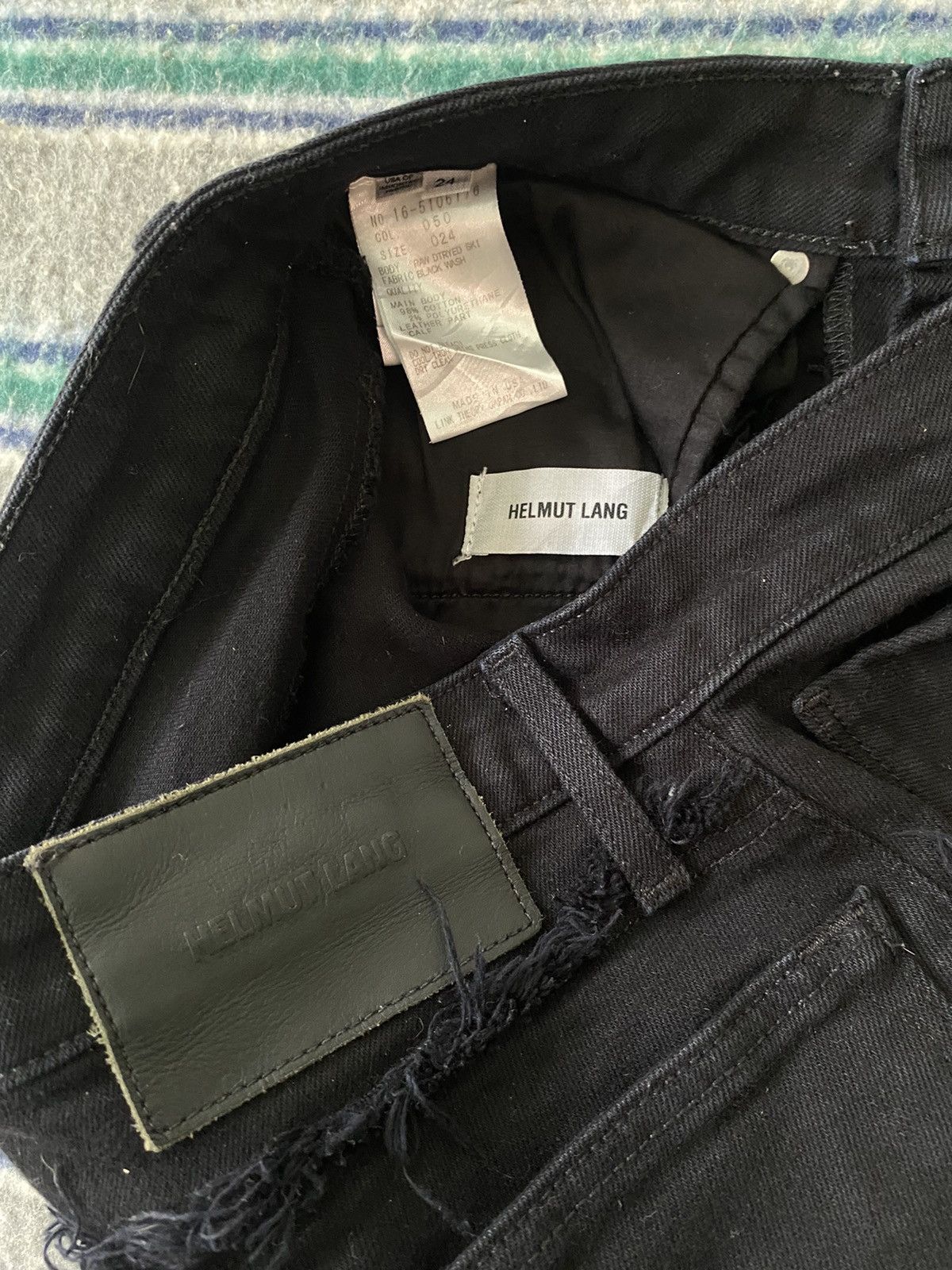Helmut Lang Helmut Lang Calf Black Jeans. Size 26" / US 2 / IT 38 - 10 Thumbnail