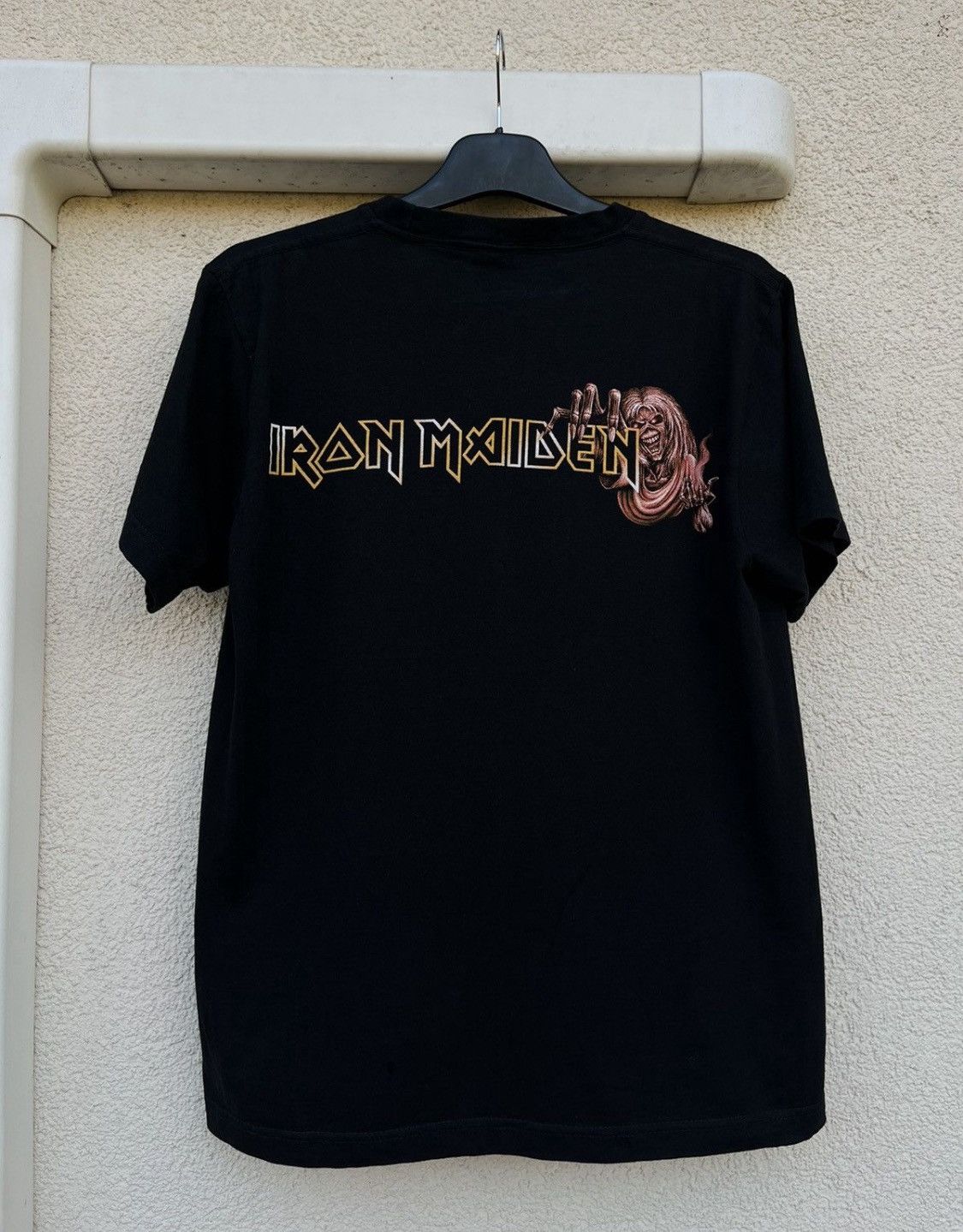 Band Tees Iron Maiden vintage Band Tee opium metal rock rare y2k Size US M / EU 48-50 / 2 - 2 Thumbnail
