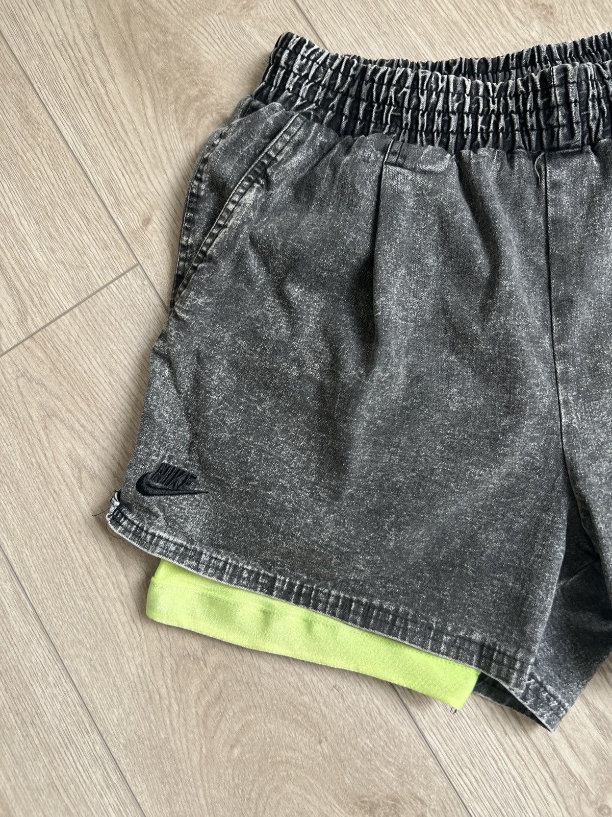 Nike × Vintage Rare vintage Nike challenge court dyed shorts 90s Andre Agga Size US 34 / EU 50 - 4 Thumbnail
