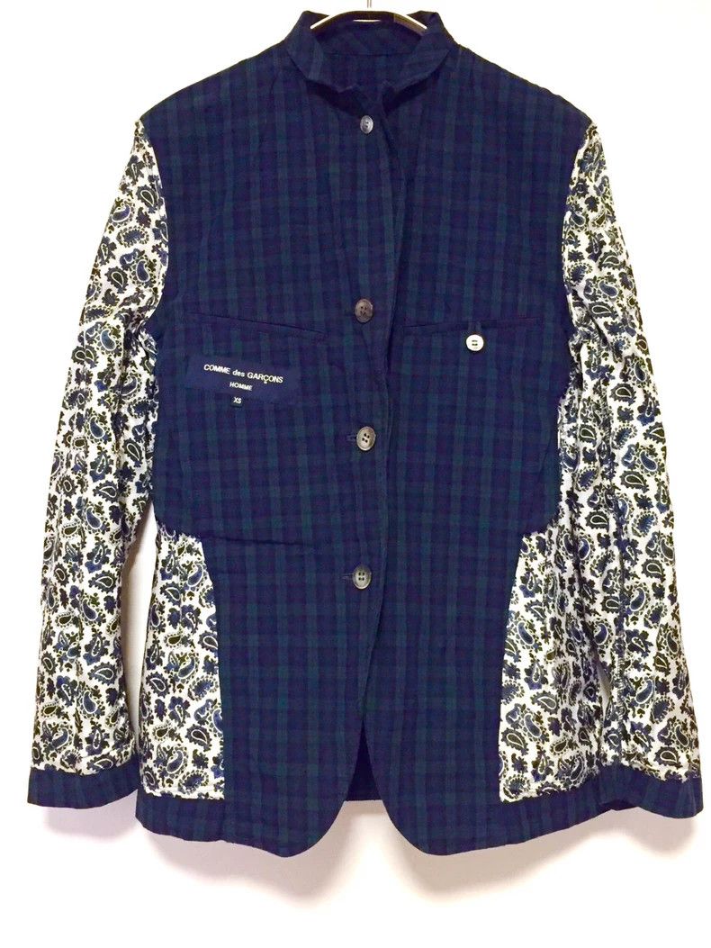 Comme des Garcons Comme des Garçons Blue Green Blazer Size US XS / EU 42 / 0 - 1 Thumbnail