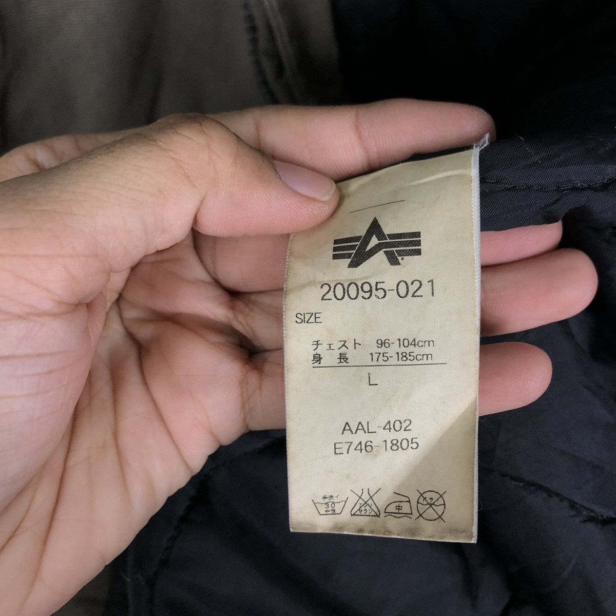 Alpha Industries 🔥VINTAGE CHORE JACKET CARGO ALPHA INDUSTRIES USA MILITARY Size US L / EU 52-54 / 3 - 19 Thumbnail