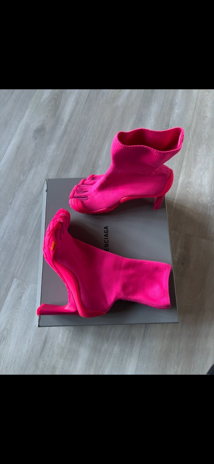 Balenciaga Balenciaga Vibram Heels Size US 8 / IT 38 - 2 Thumbnail