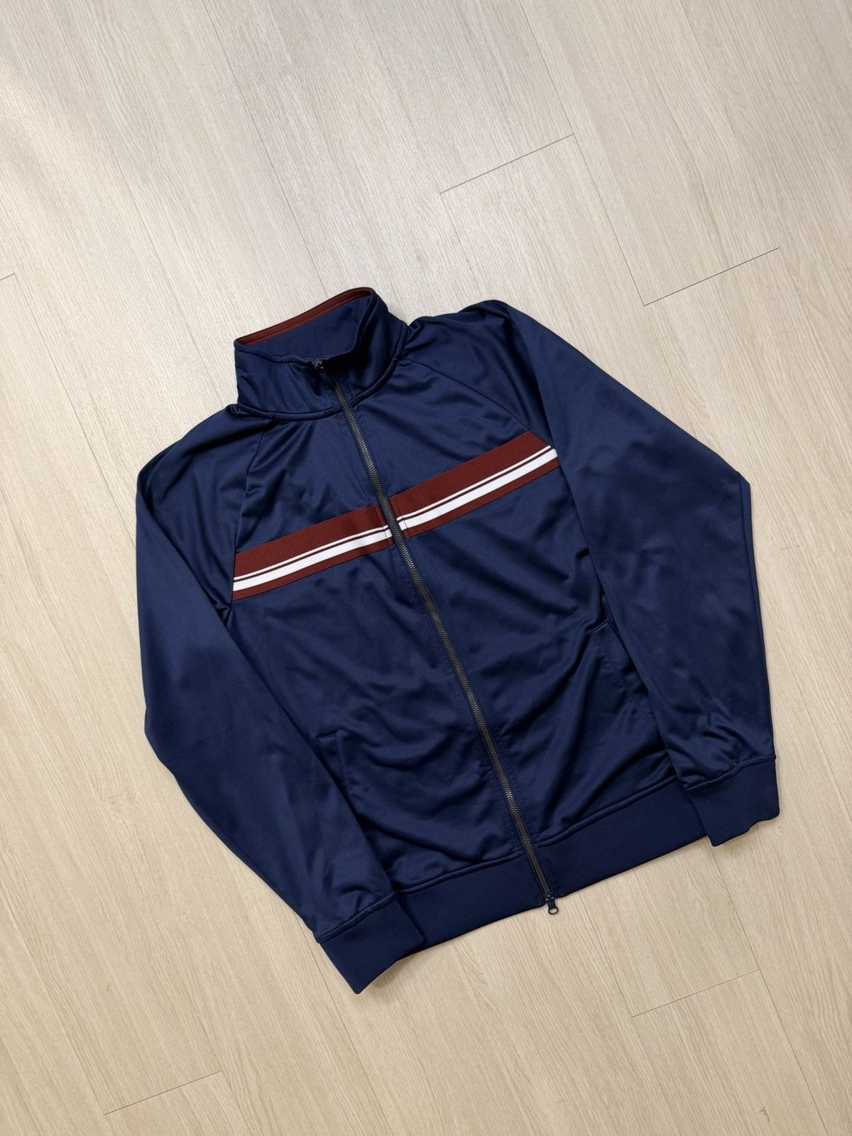 Athletic Works Y2K Striped Full Zip Up Track Jacket Size US S / EU 44-46 / 1 - 2 Thumbnail