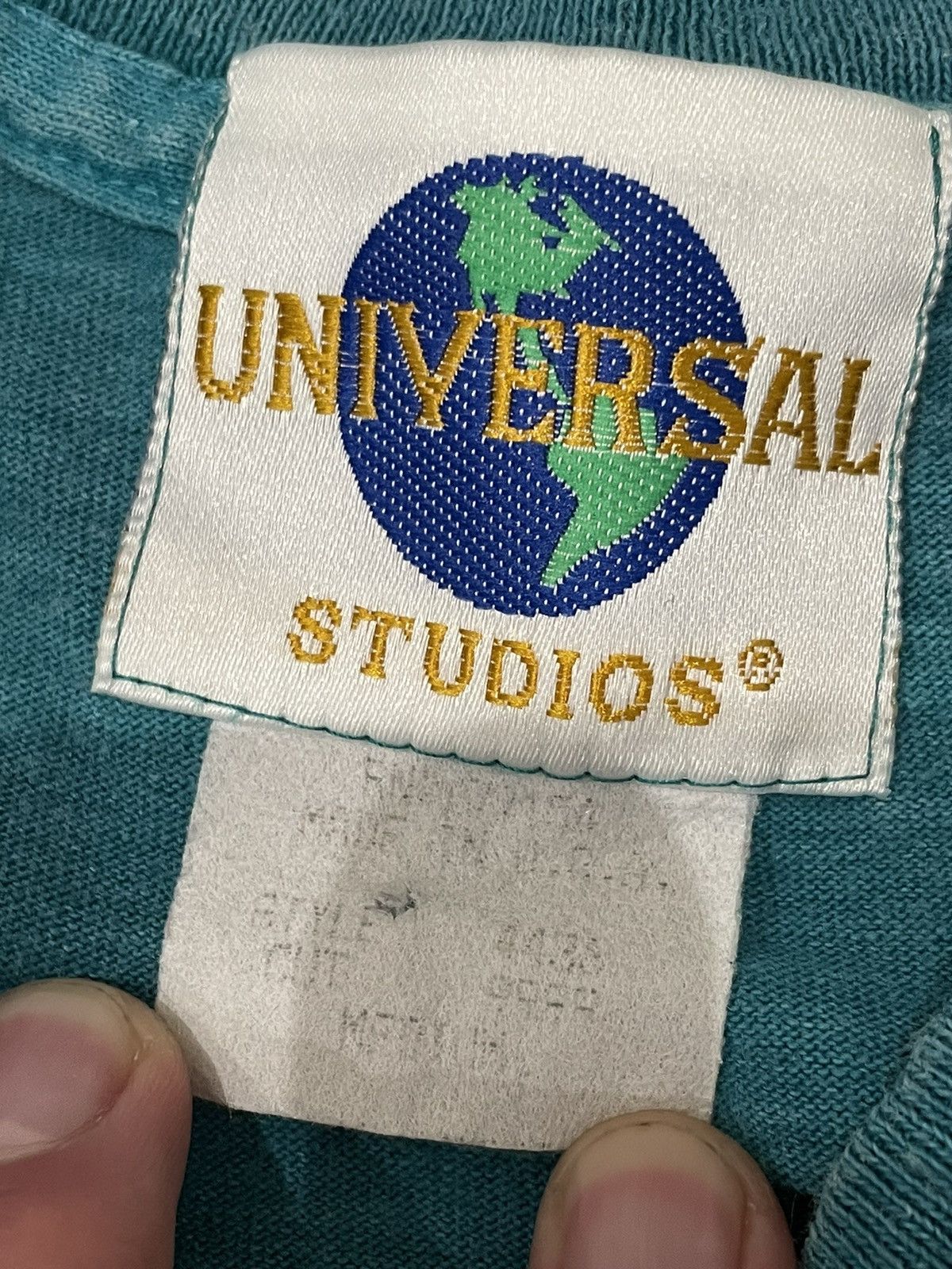 Planet Hollywood × Universal Studios × Vintage Vintage 90s USA Universal Studios Hollywood t-shir Size US M / EU 48-50 / 2 - 3 Thumbnail