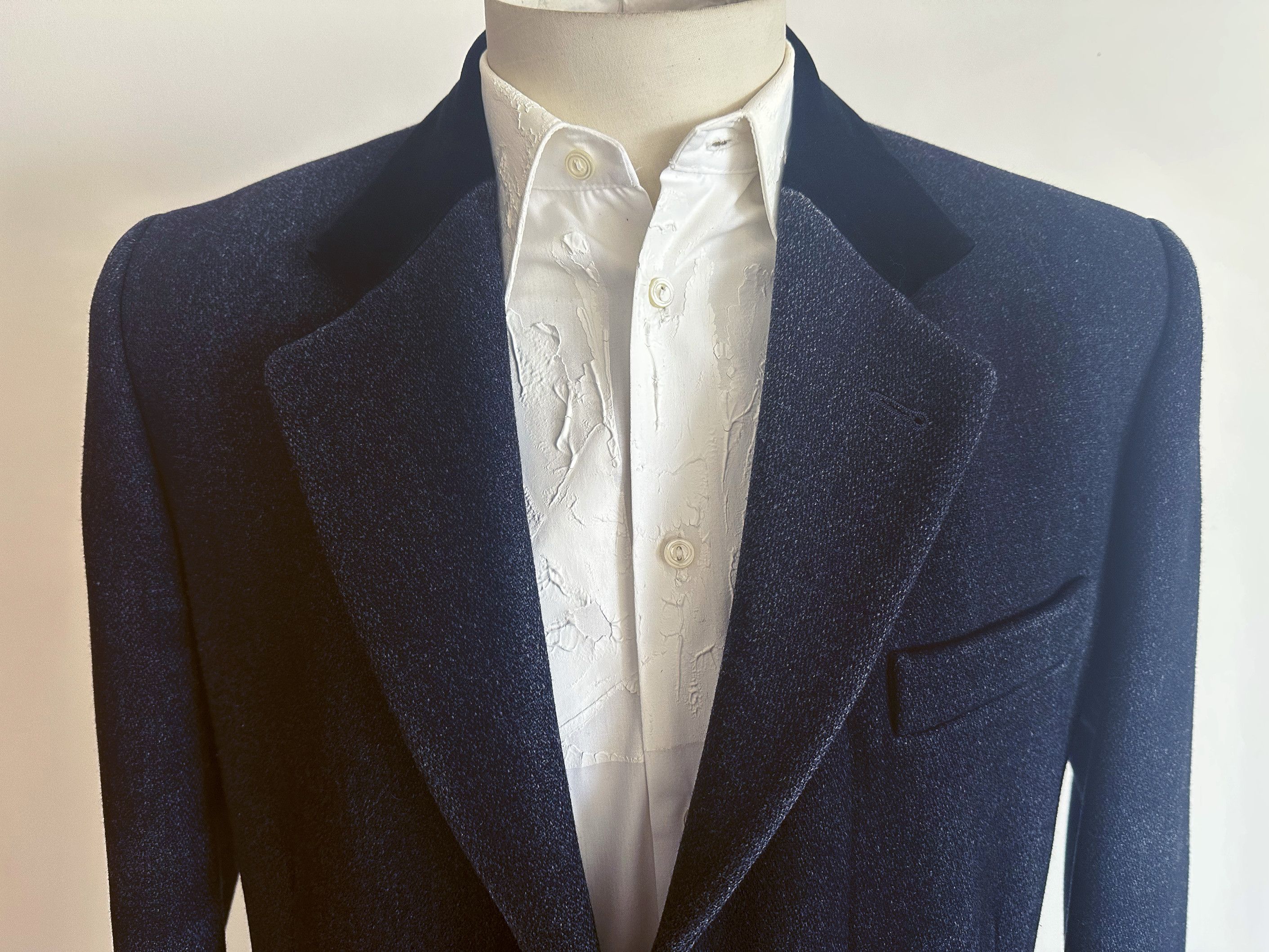 Maison Margiela Topcoat with Velvet Collar A/W 2002/03 Size US M / EU 48-50 / 2 - 5 Thumbnail
