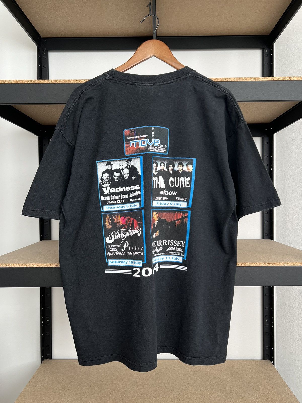 Band Tees Vintage 2004 Move Festival Madness The Cure Pixies Morrissey Size US XL / EU 56 / 4 - 2 Thumbnail