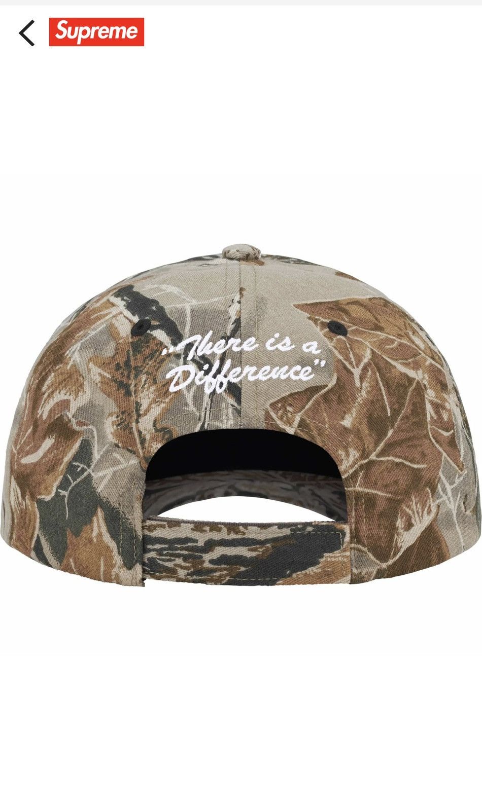 Supreme Supreme difference 6 panel hat timber camo | Grailed