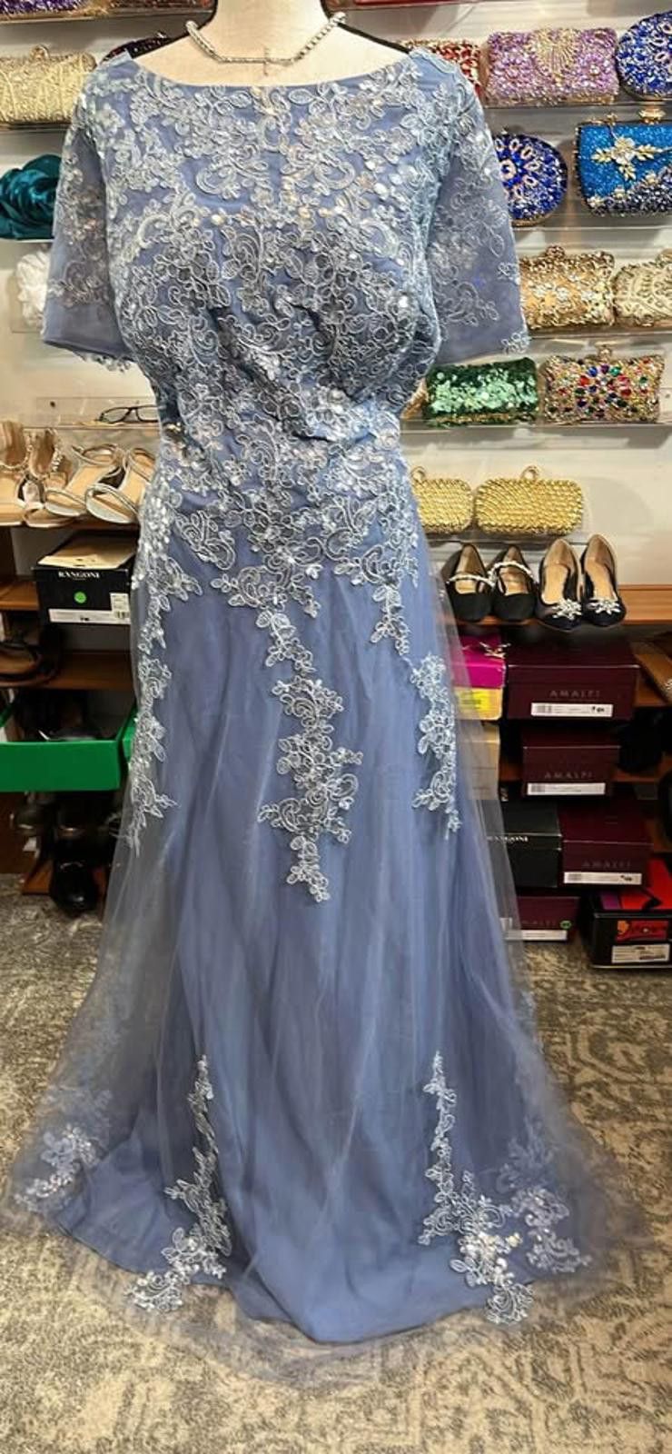 Other Size 20W blue ball gown. Size ONE SIZE - 5 Thumbnail
