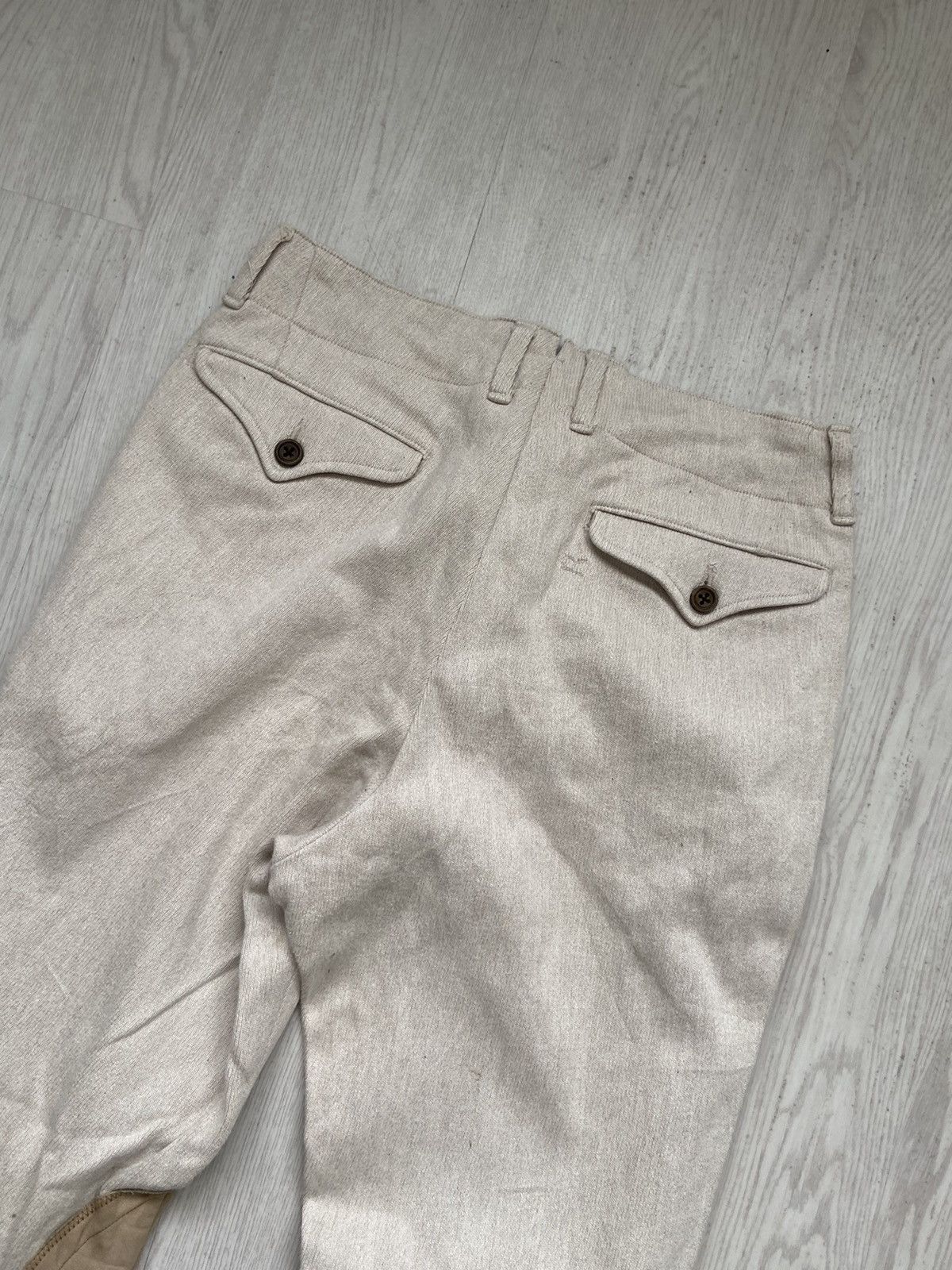 45rpm × Vintage Vintage 45RPM Horse Hide knee Pants Size US 30 / EU 46 - 5 Thumbnail