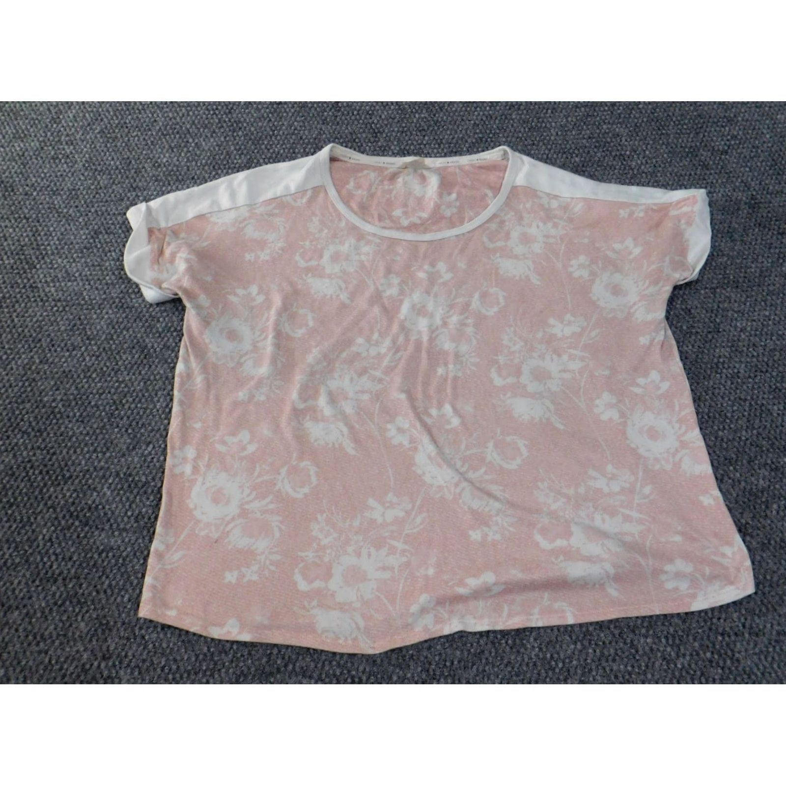 Lucky Brand Lucky Brand Blouse Shirt Women Floral Pink 2XL Polyester Spandex Sleeveless Round Neck Casual Knit Stretch Everyday Cute Womens Vintage No Size XXL / US 16-18 / IT 52-54 - 3 Thumbnail