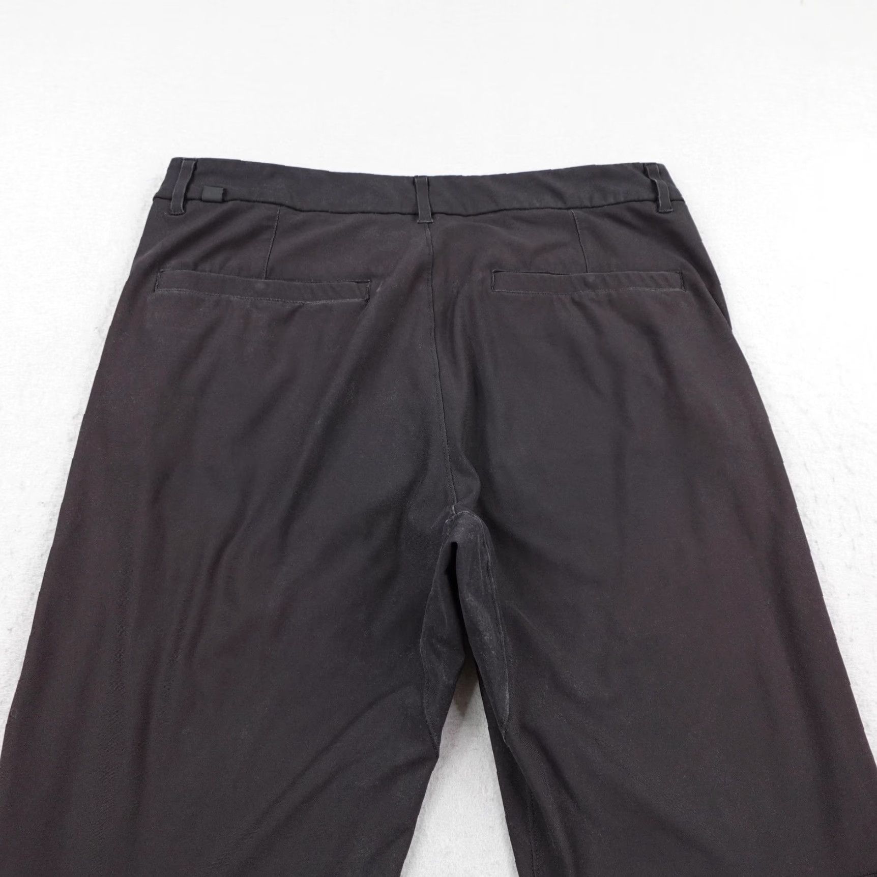 Lululemon Lululemon Pants 32 Black Commission Pant Slim Warpstreme 34" Performance Chino Mens Regular Straight Front Button Zip Pockets Breathable Size US 32 / EU 48 - 5 Thumbnail