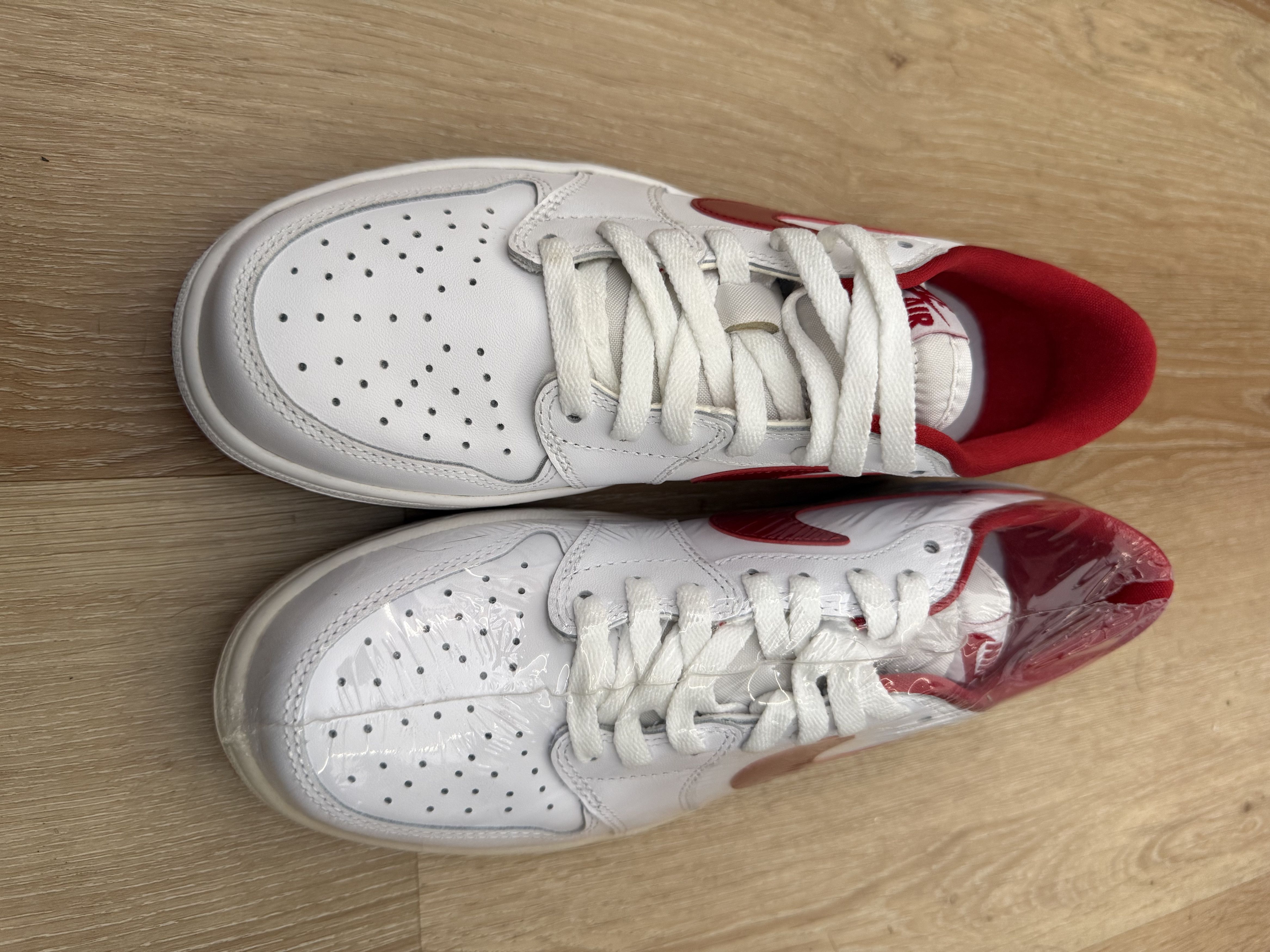 Nike Air Jordan 1 Retro Low OG 'Varsity White' Size US 9 / EU 42 - 2 Thumbnail