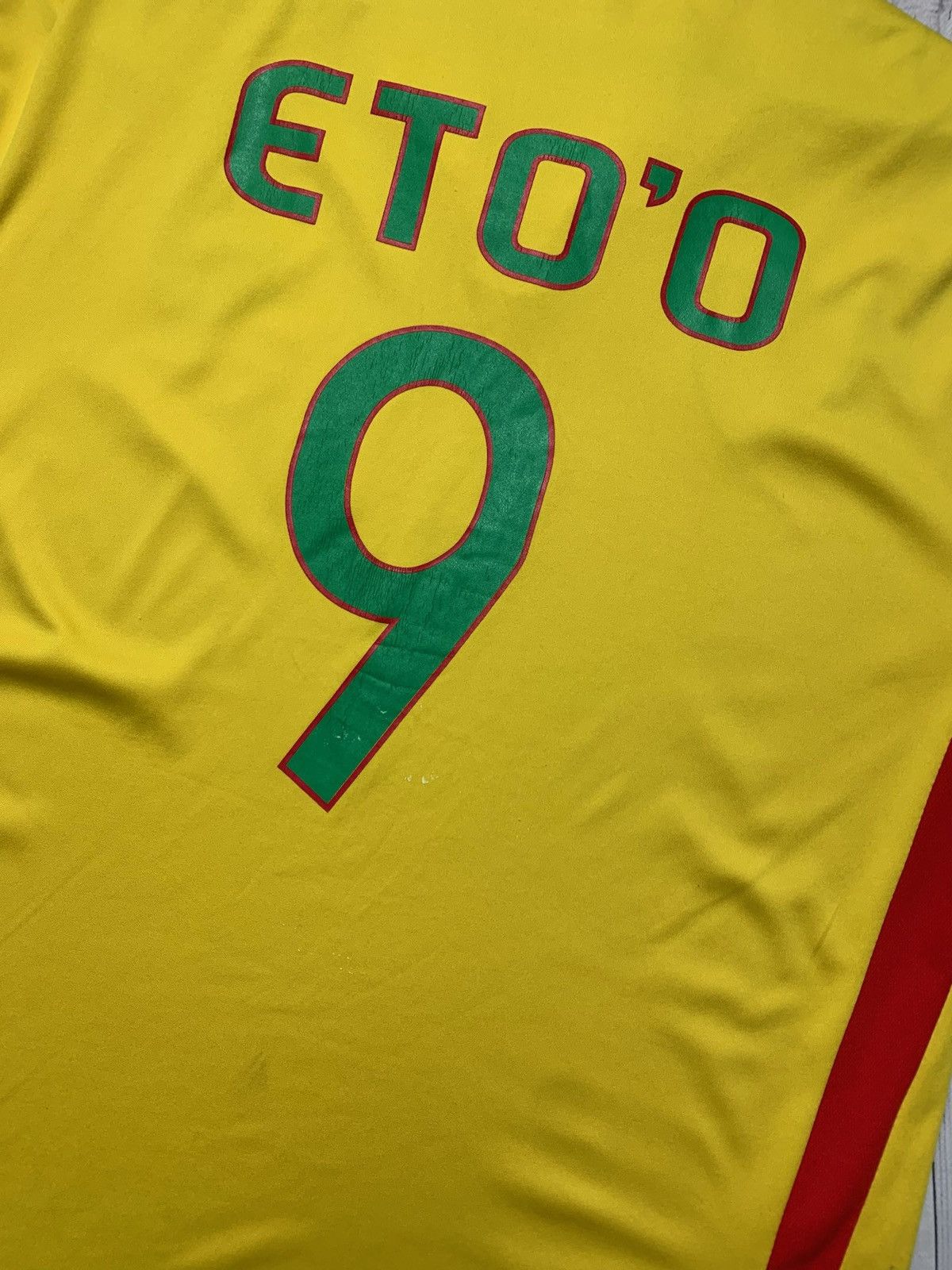 Vintage Vintage 9 Eto’o Cameron yellow tee rare Size US M / EU 48-50 / 2 - 6 Thumbnail