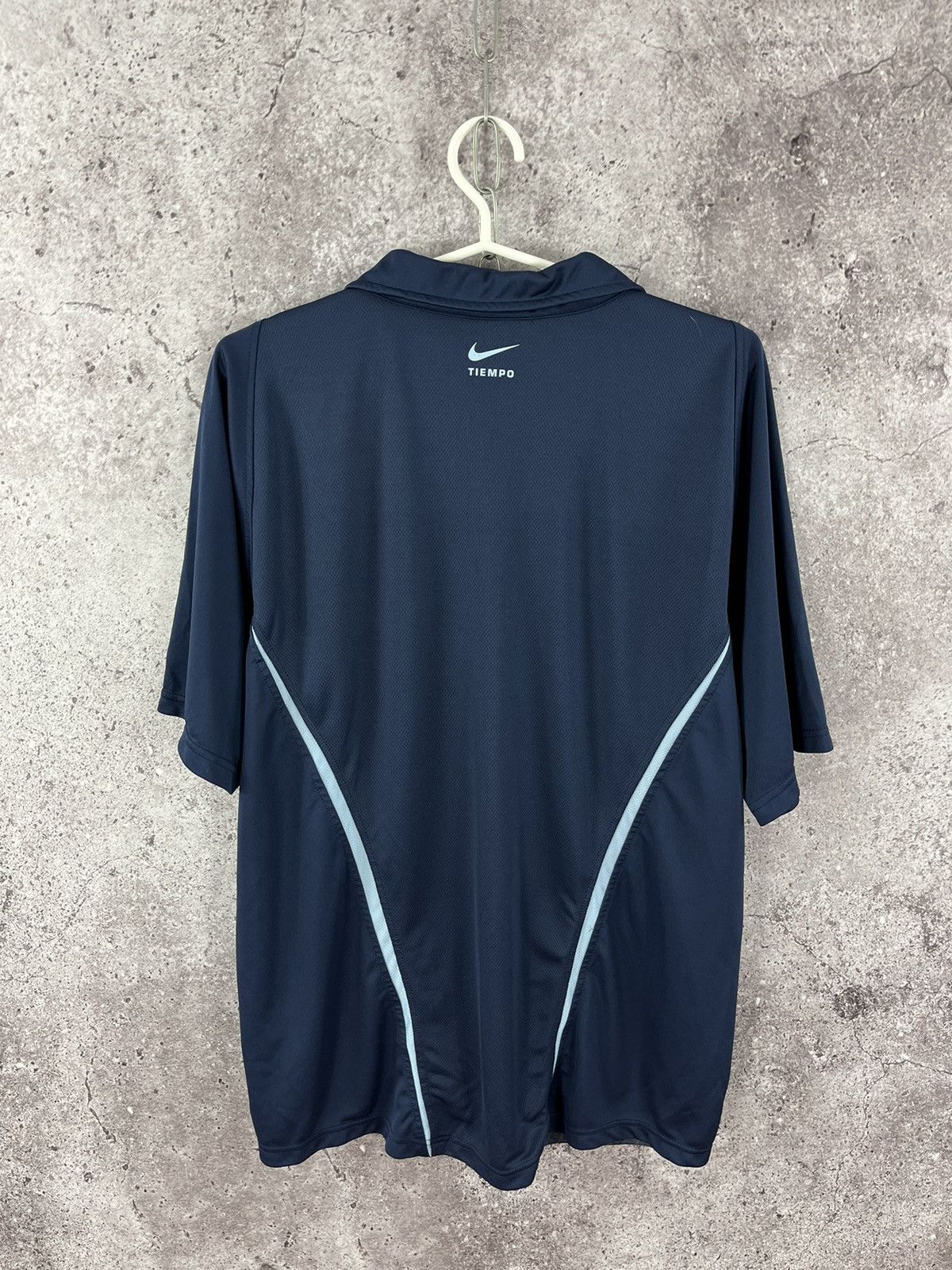 Nike × Vintage Vintage 2000x NikeFit Tiempo Collared T-Shirt Jersey Size M Size US M / EU 48-50 / 2 - 8 Thumbnail