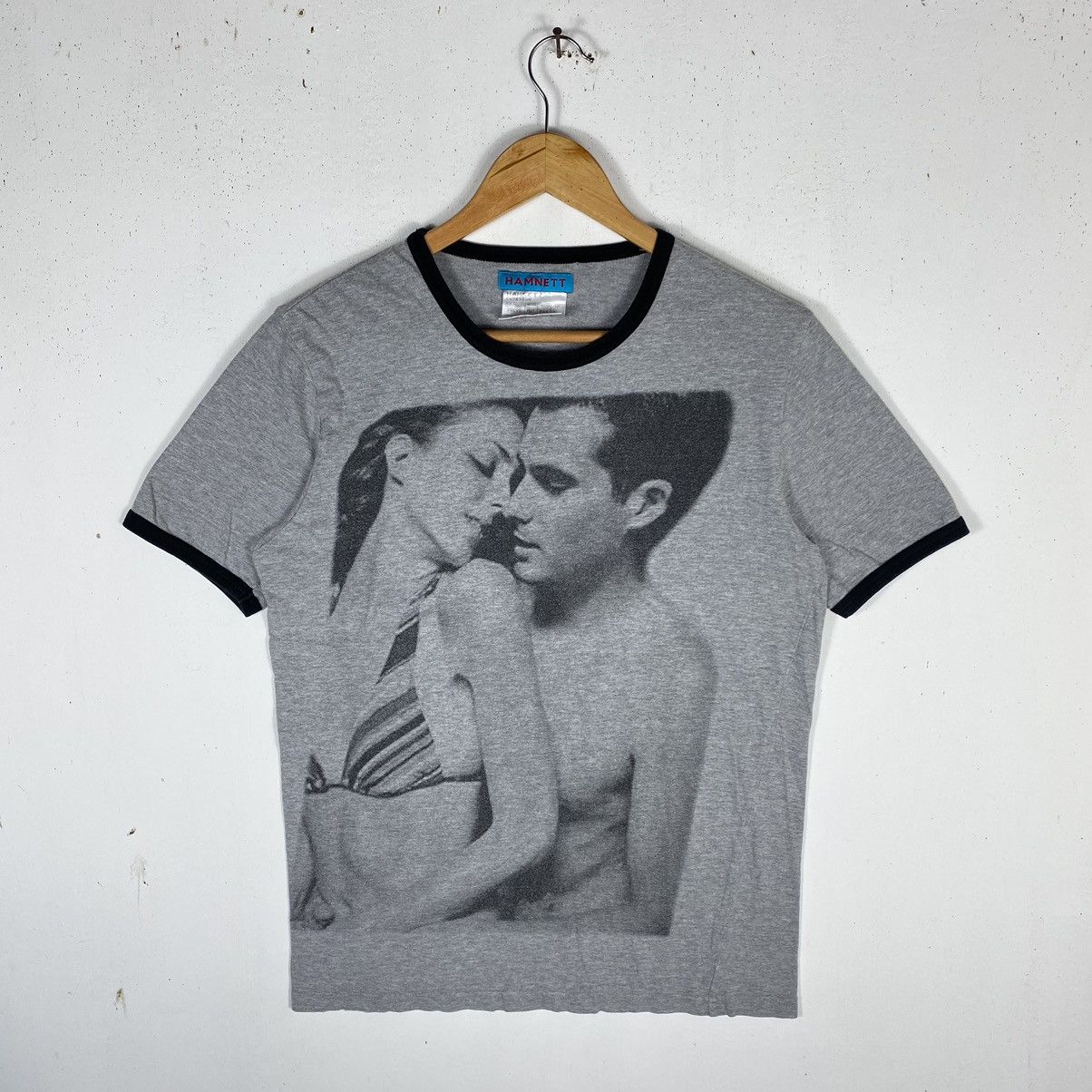 Designer × Katharine Hamnett London × Vintage Vintage 90's KATHARINE HAMNETT Bruce Weber Photographer Tee Size US L / EU 52-54 / 3 - 2 Thumbnail