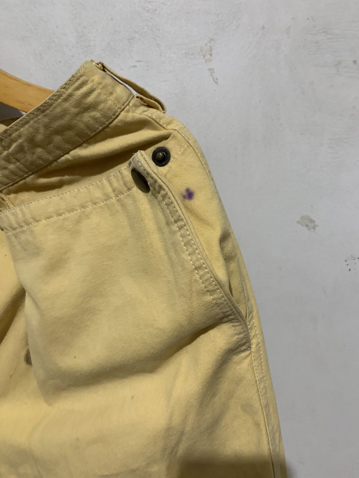 St. John Pant Denim Jeans St.John Yellow Vintage 80s Second Original Size US 30 / EU 46 - 4 Thumbnail