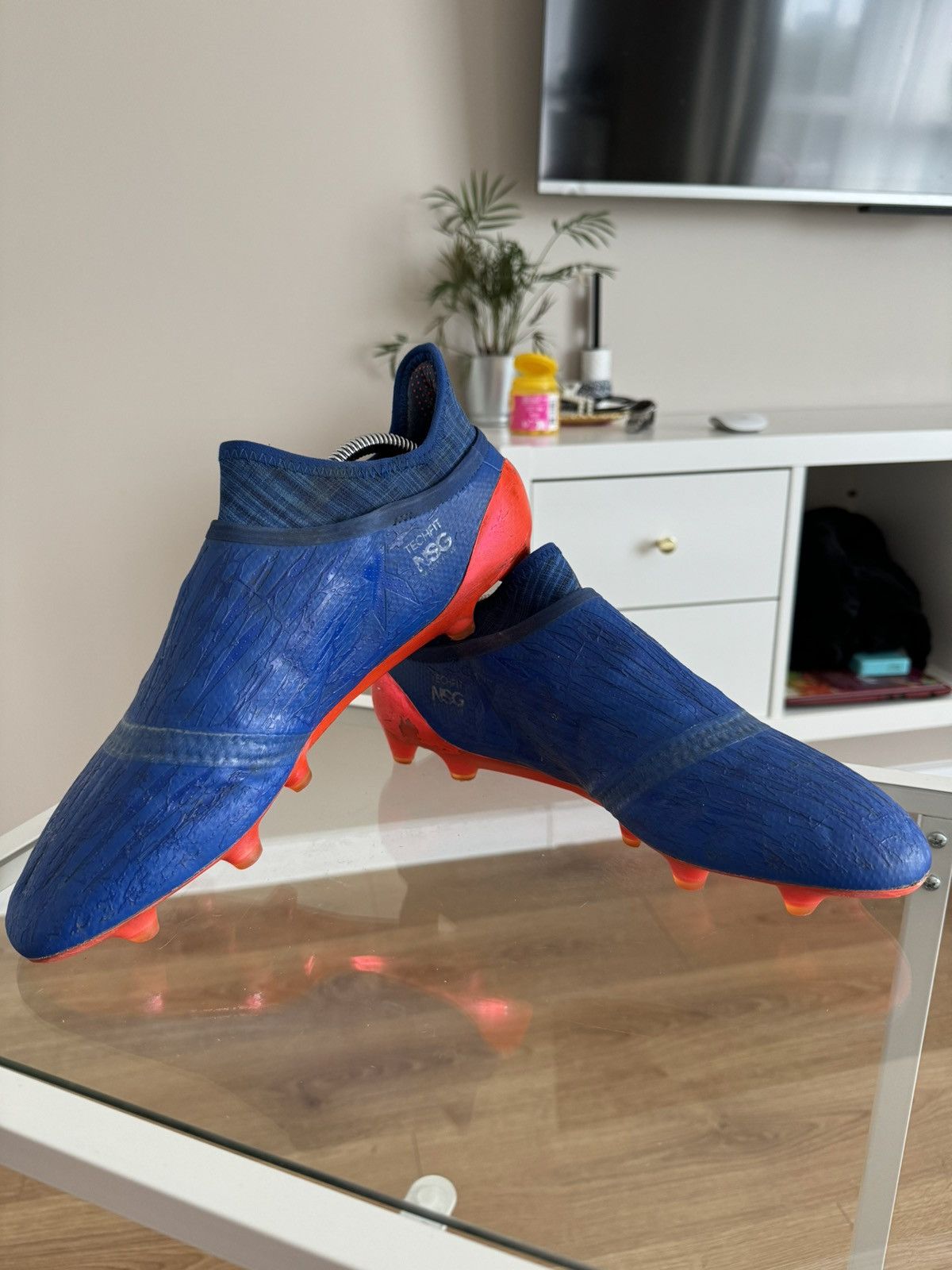 Adidas Adidas X 16+ Purechaos FG S79511 Boots Football Cleats Size US 10.5 / EU 43-44 - 6 Thumbnail