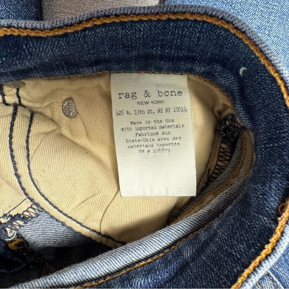 Rag & Bone rag & bone High Waist Skinny Jeans in Sonoma Size 25 Size 25" / US 0 / IT 36 - 7 Thumbnail