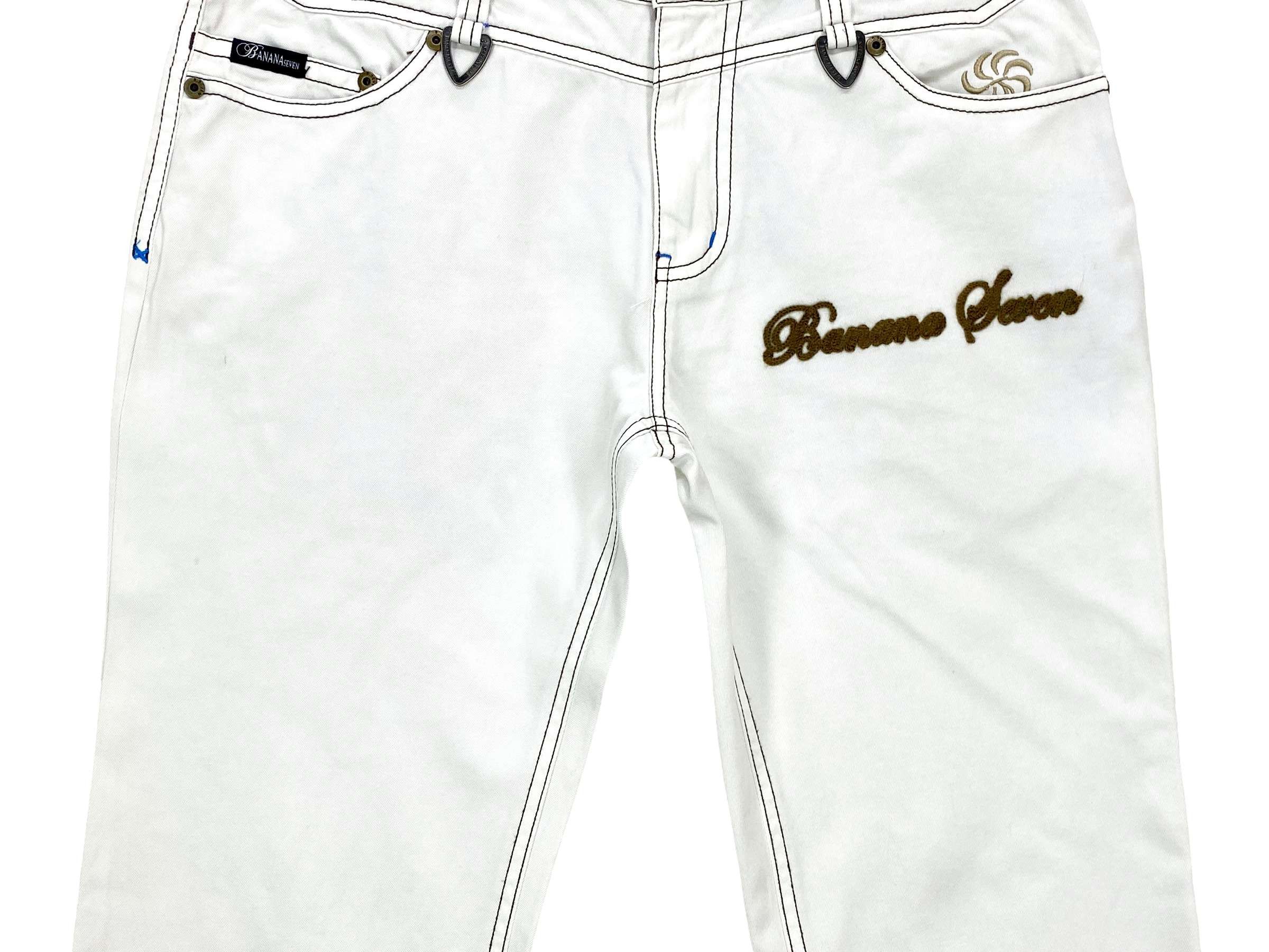 Japanese Brand Banana Seven Denim Jeans Japanese Surf Jeans Pants Size US 31 - 4 Thumbnail