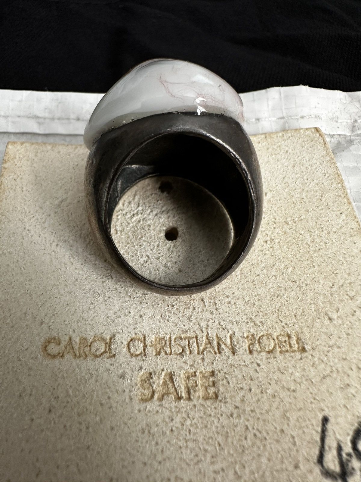 Carol Christian Poell CCP eyeball ring Size 38 - 4 Thumbnail