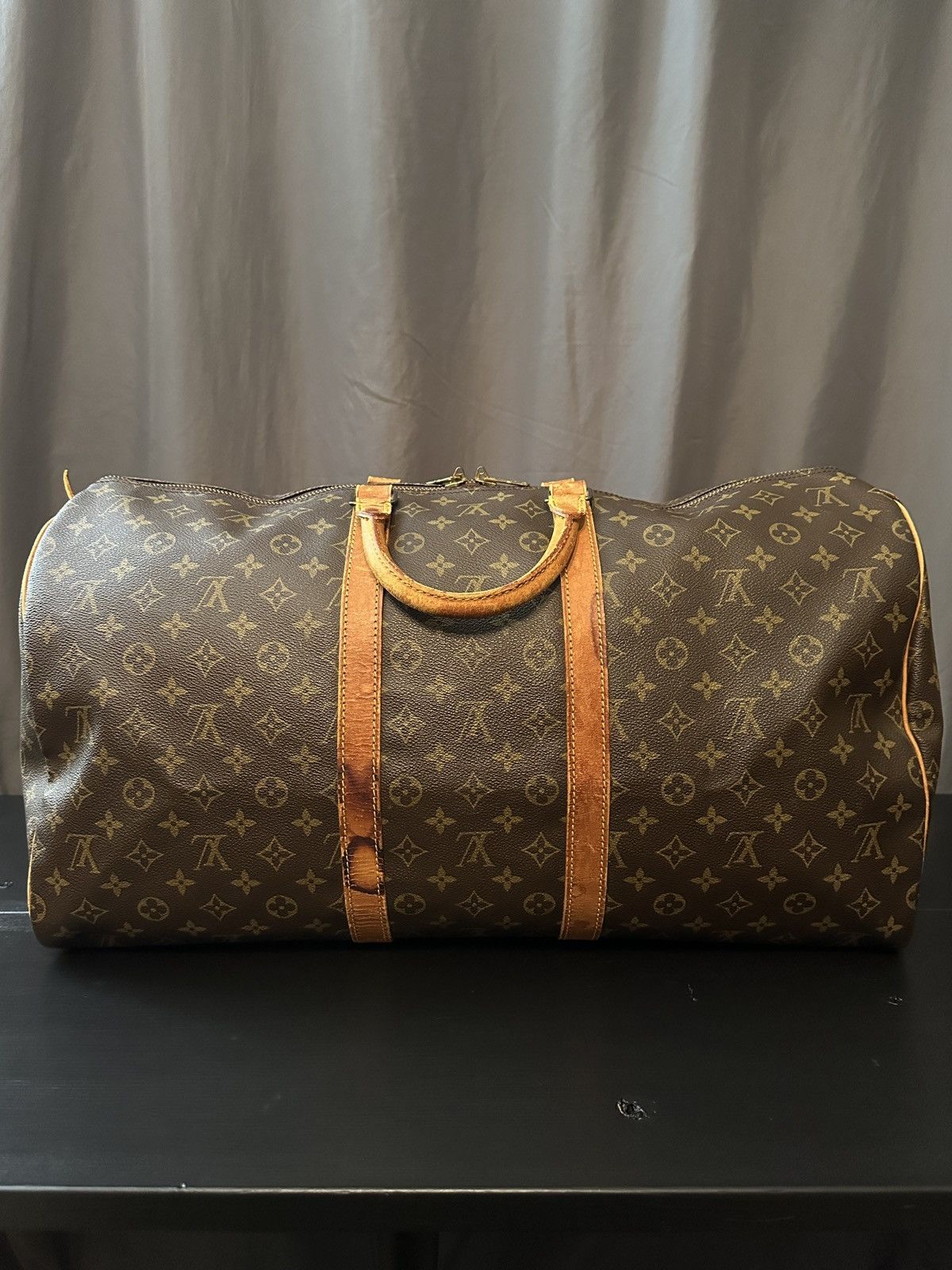 Louis Vuitton Louis Vuitton Keepall 55 Duffle Bag Size ONE SIZE - 4 Thumbnail