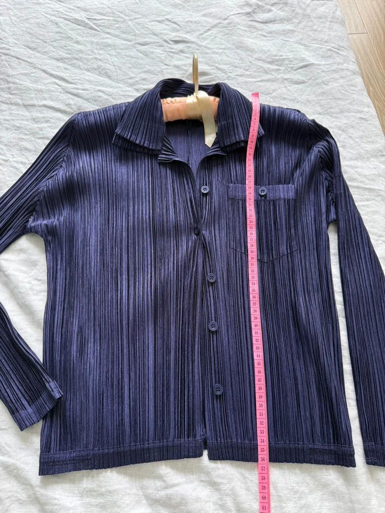 Issey Miyake Issey Miyake size:3 Purple Honor double-collared shirt Size XS / US 0-2 / IT 36-38 - 3 Thumbnail