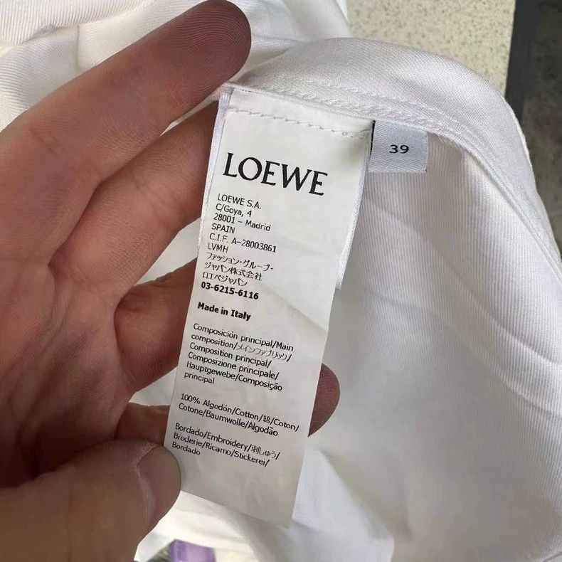 Loewe loewe 39Long-sleeved shirts 2504-Nextarrow Size US XXS / EU 40 - 4 Thumbnail