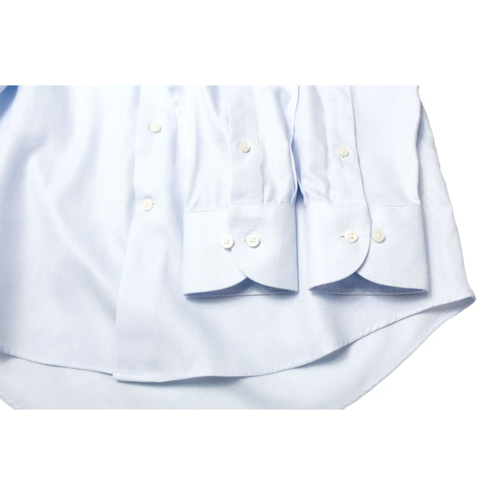 Suitsupply SUITSUPPLY Slim Fit Formal Shirt Men's 39 Button Up Cotton Blue Size 40R - 5 Thumbnail