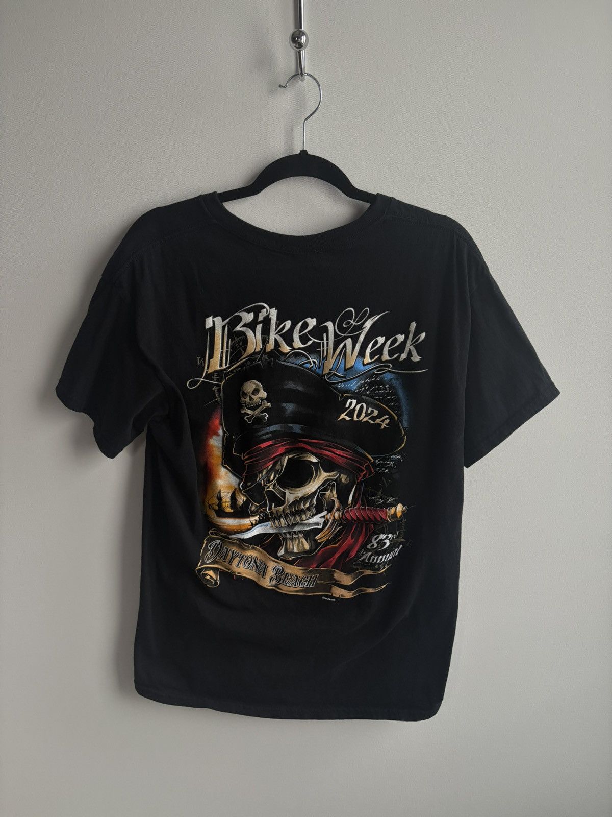 Harley Davidson Streetwear Hype Harley Davidson Daytona Skull T-shirt Size US L / EU 52-54 / 3 - 5 Thumbnail