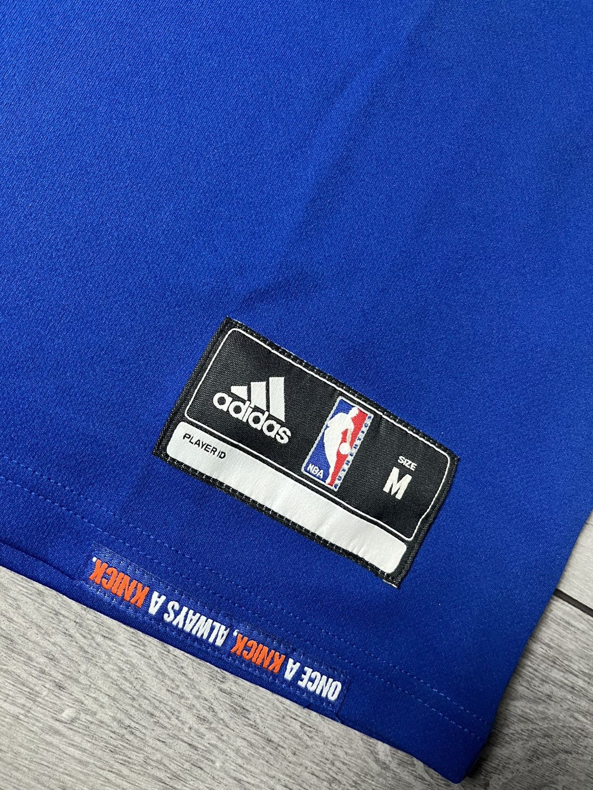 Adidas Adidas NBA New York Knicks Kristaps Porzingis #6 Jersey Blue Size US M / EU 48-50 / 2 - 5 Thumbnail
