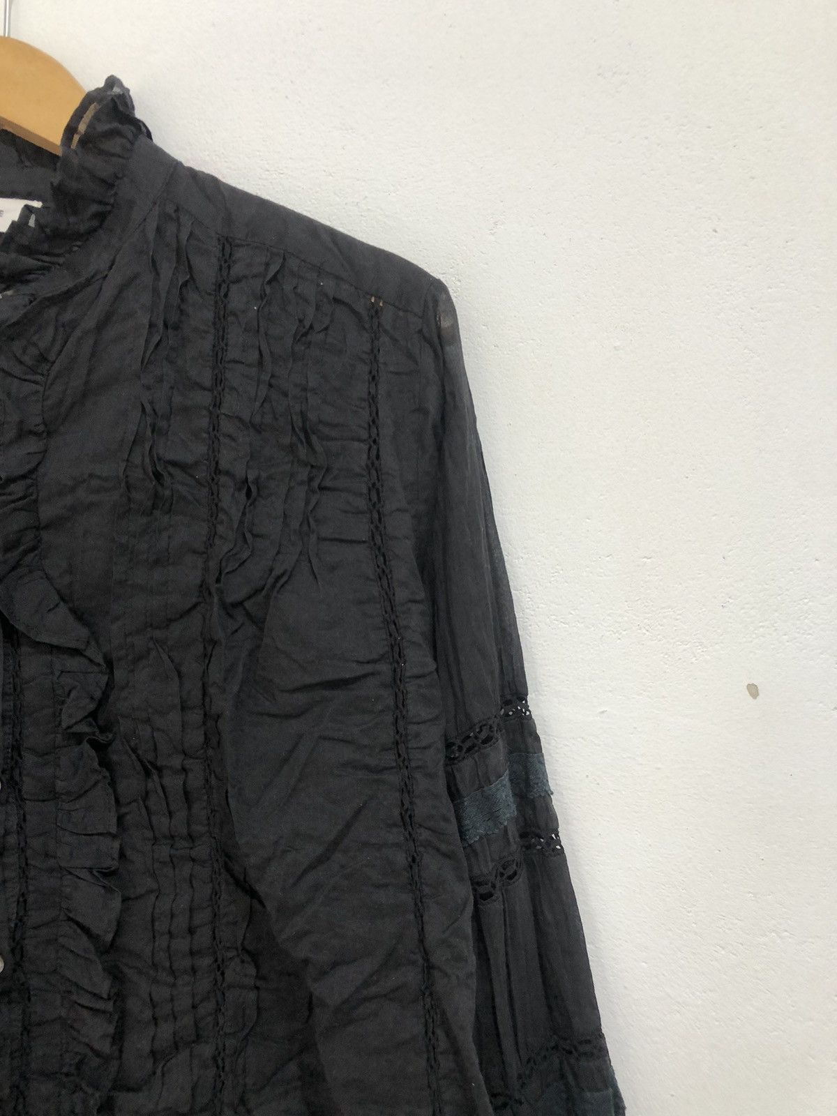 Hysteric Glamour Transparant Button Shirt Japanese Isbael Etoile Marant Size M / US 6-8 / IT 42-44 - 2 Thumbnail