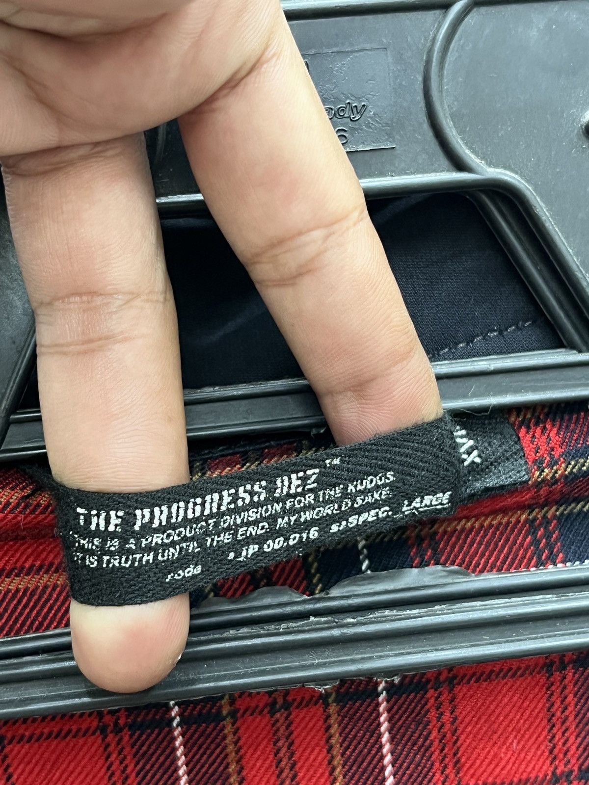 Mastercraft Union 🔥🔥🔥ARCHIVE THE PROGRESS DEZ TARTAN ZIPPER JACKET Size US L / EU 52-54 / 3 - 9 Thumbnail