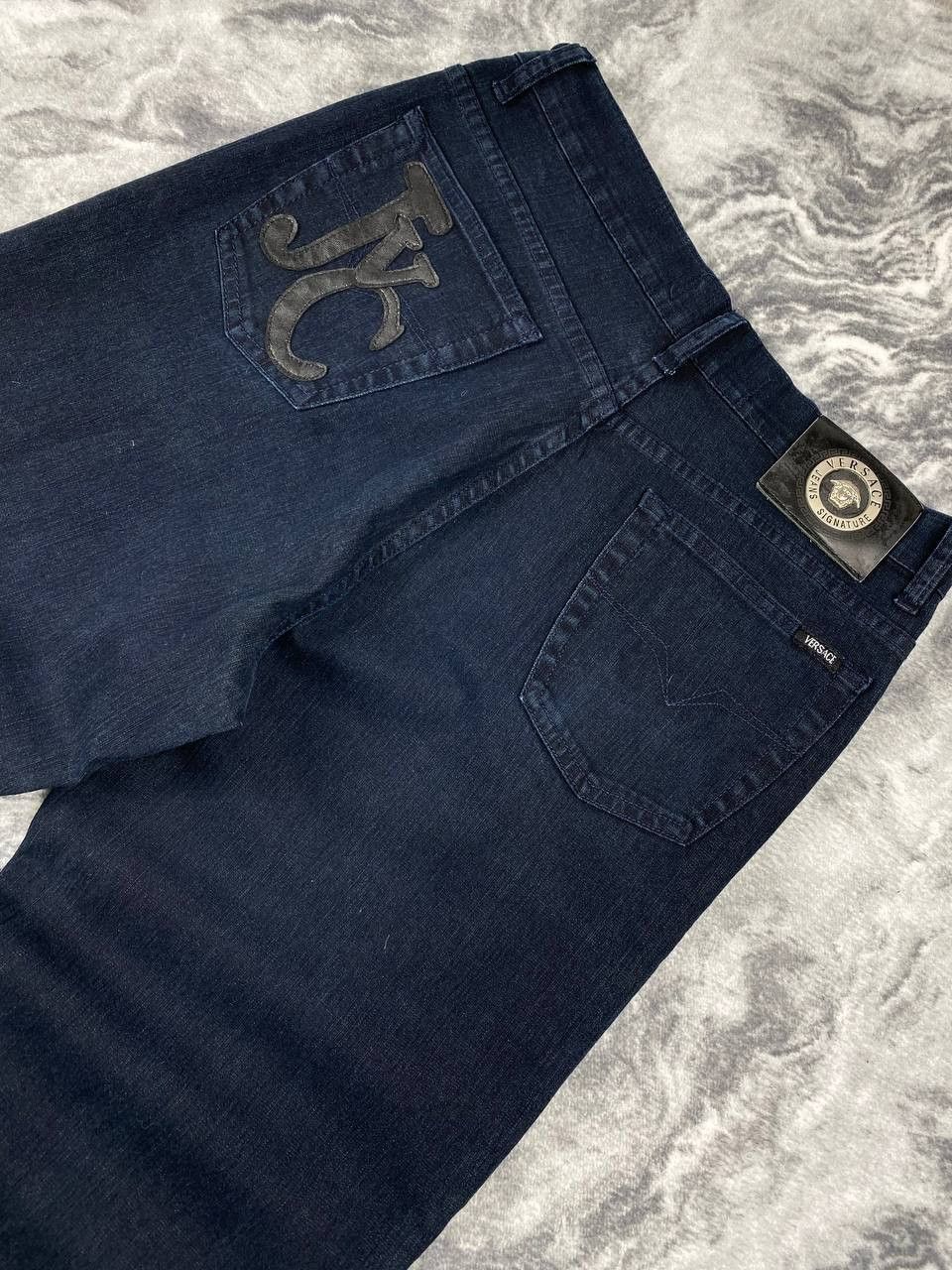 Versace Vintage Versace Jeans Denim Big Logo VJC Men Size 32 Blue Size US 32 / EU 48 - 4 Thumbnail